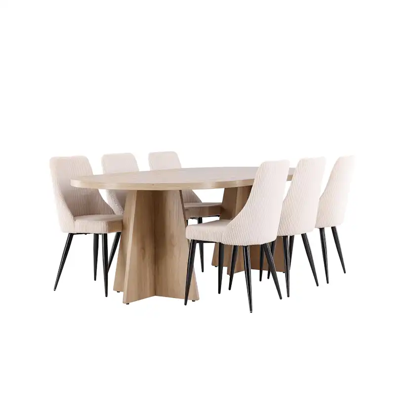 Matgrupp Venture Home Bootcut 230 med 6 st Leone Stolar