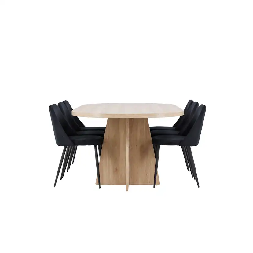 Matgrupp Venture Home Bootcut 230 med 6 st Night Stolar