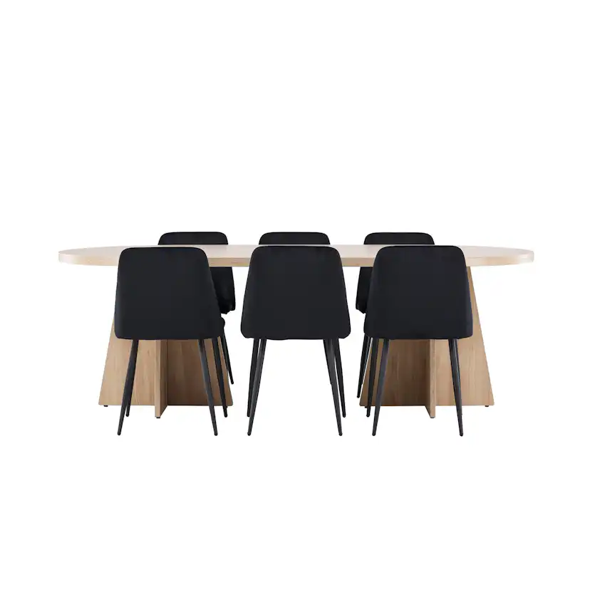 Matgrupp Venture Home Bootcut 230 med 6 st Night Stolar