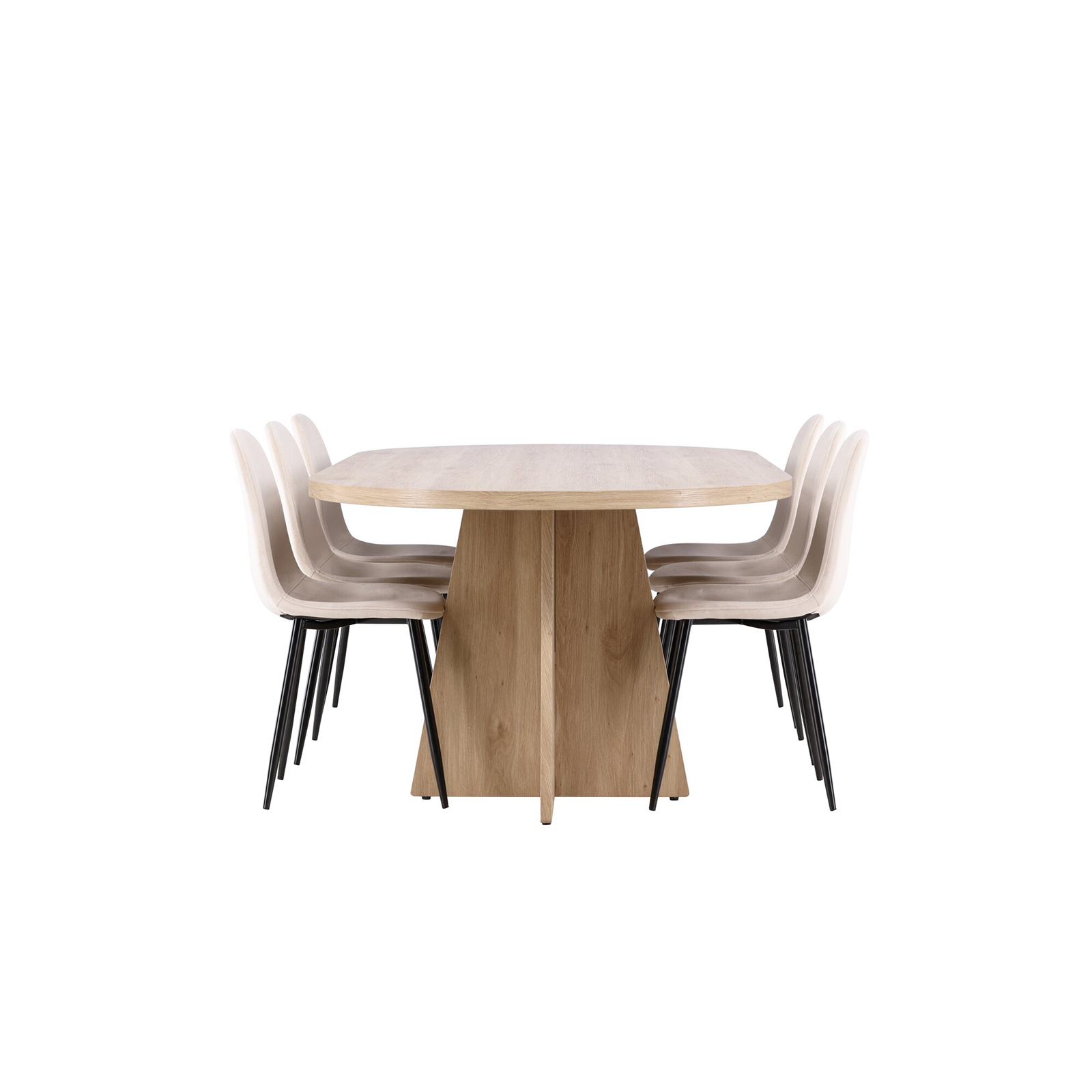 Matgrupp Venture Home Bootcut 230 med 6 st Polar Stolar Sammet