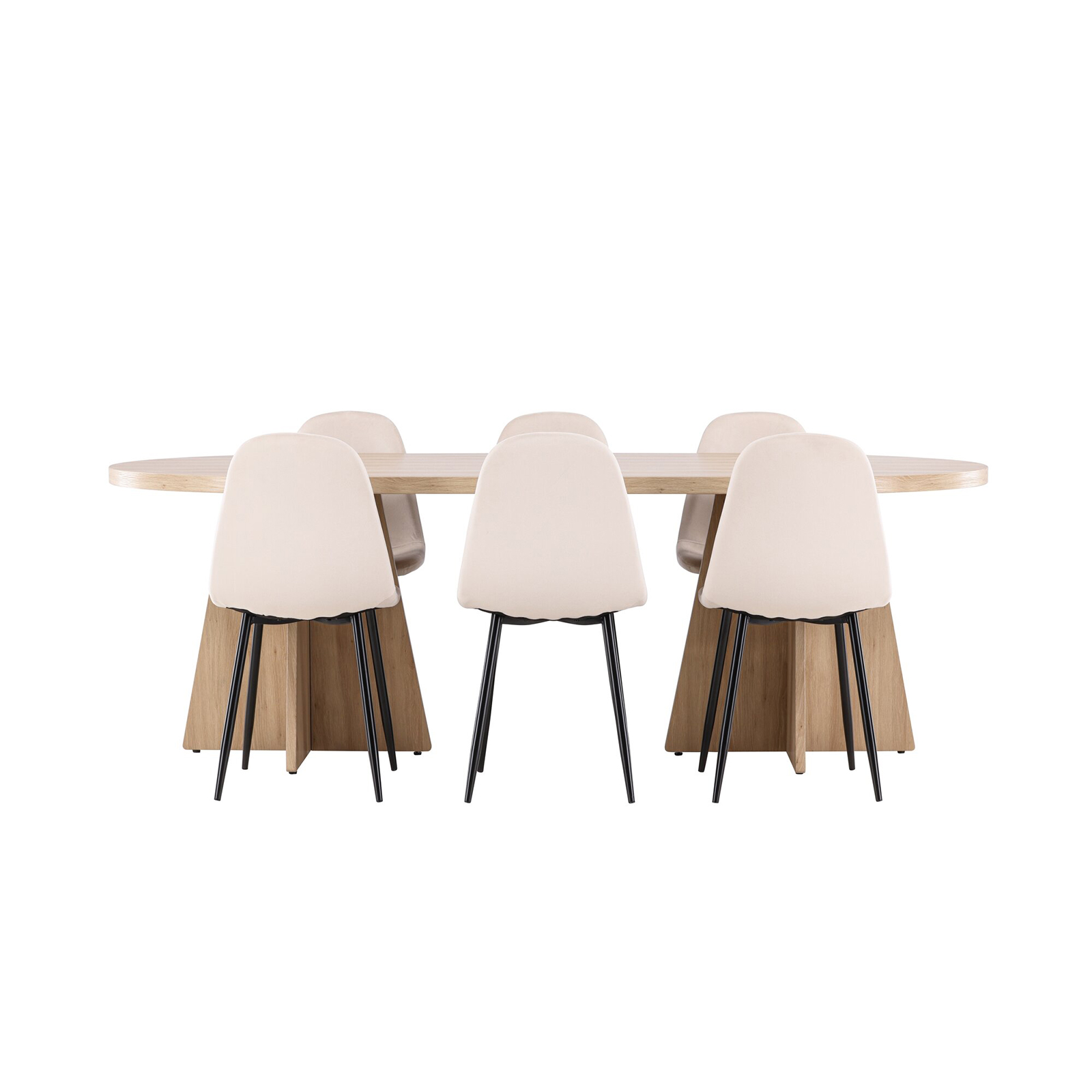 Matgrupp Venture Home Bootcut 230 med 6 st Polar Stolar Sammet