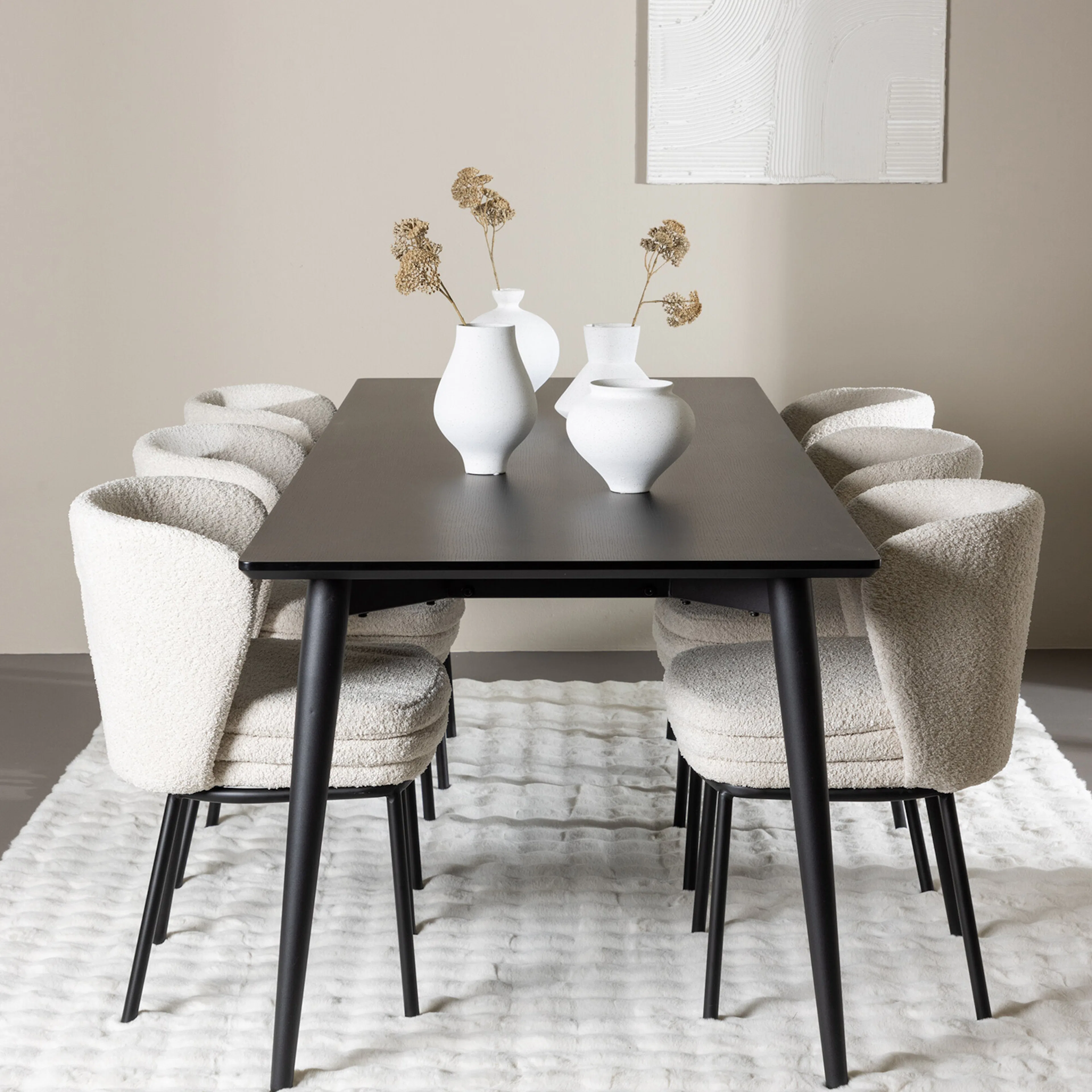 Matgrupp Venture Home Ellis 230 med 6 st Agnes Stolar