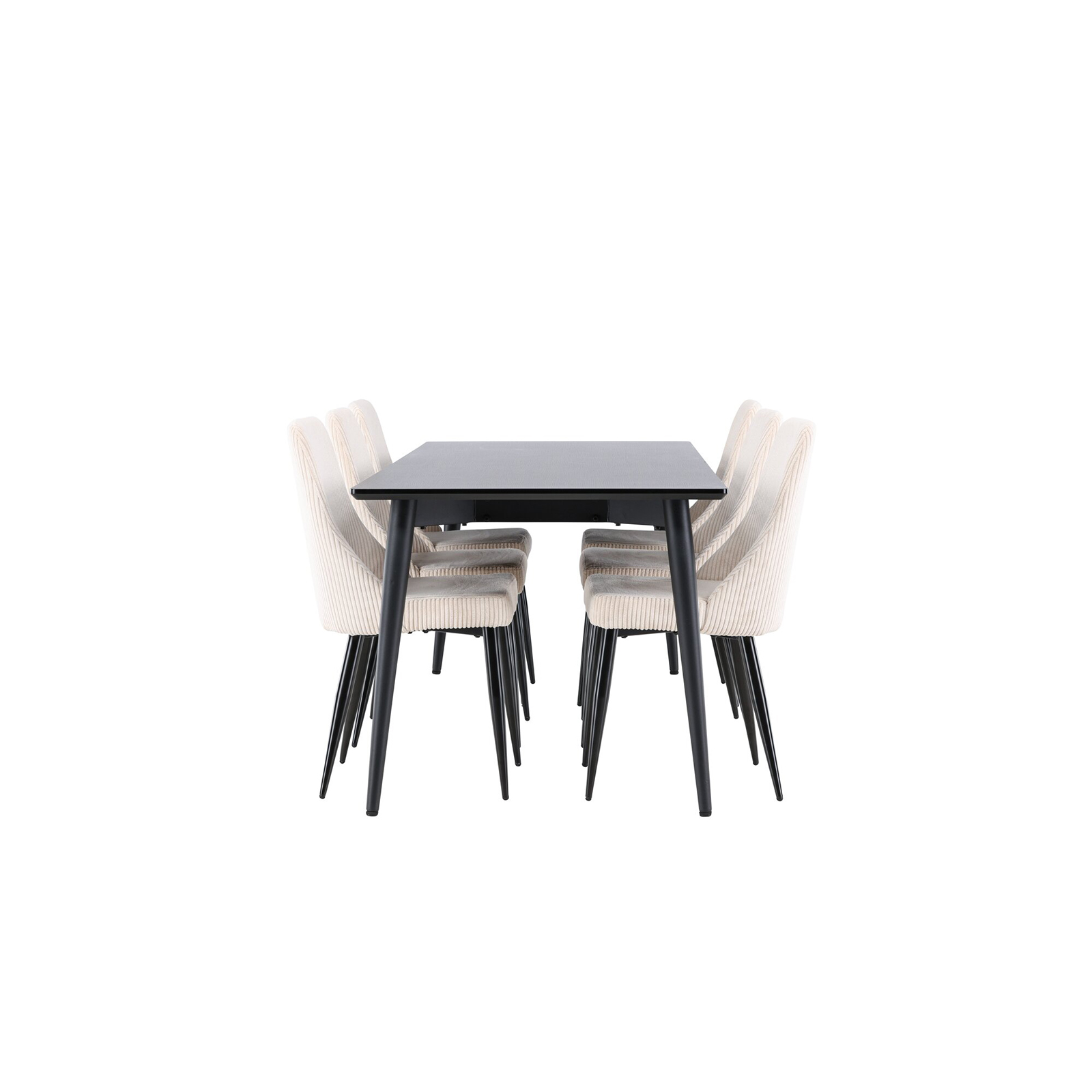 Matgrupp Venture Home Ellis 230 med 6 st Leone Stolar