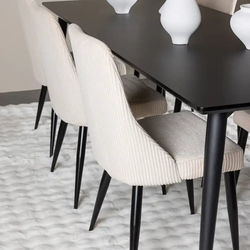 Matgrupp Venture Home Ellis 230 med 6 st Leone Stolar