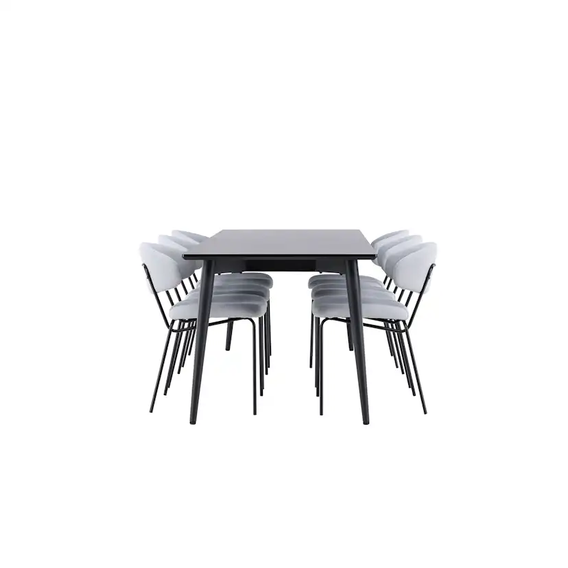 Matgrupp Venture Home Ellis 230 med 6 st Chico Stolar