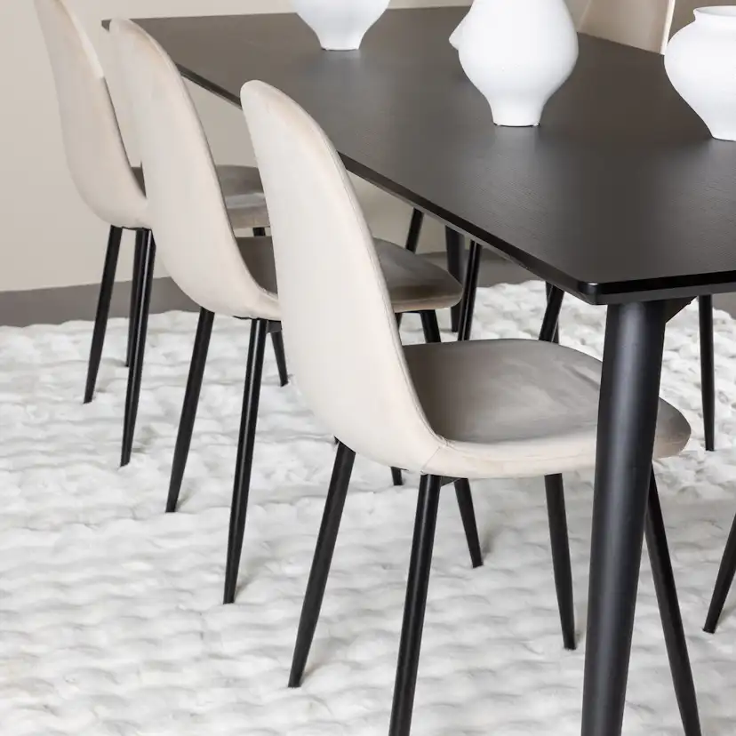 Matgrupp Venture Home Ellis 230 med 6 st Polar Stolar