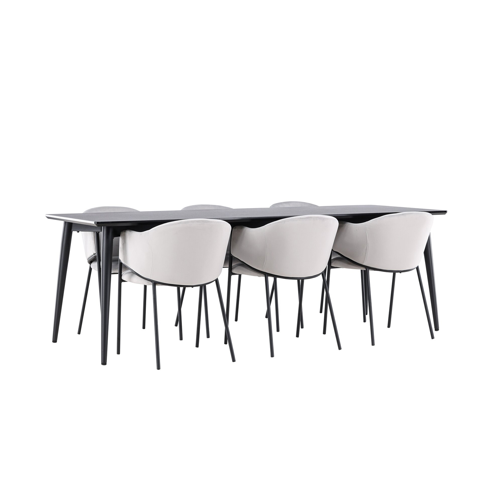 Matgrupp Venture Home Ellis 230 med 6 st Evelina Stolar