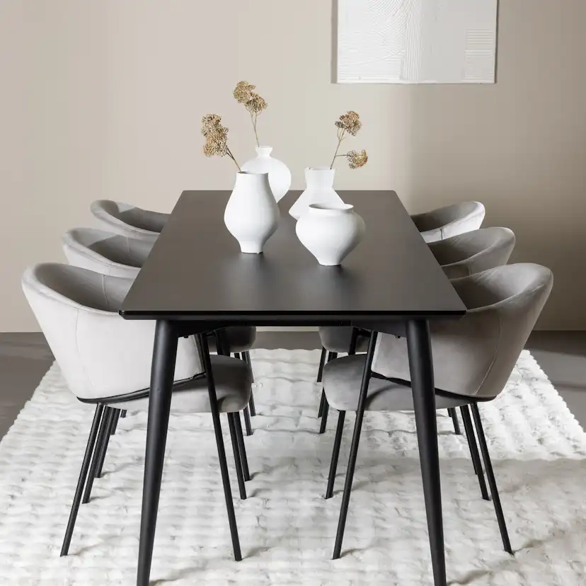 Matgrupp Venture Home Ellis 230 med 6 st Evelina Stolar