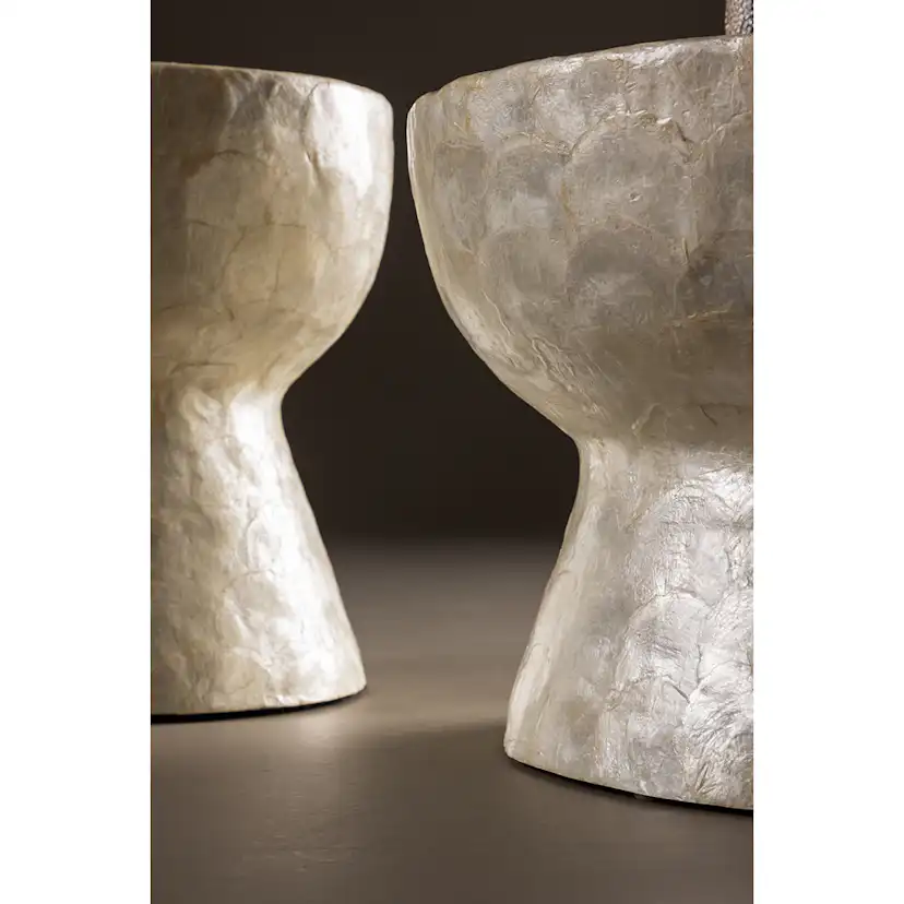 Soffbord Vind Sandön Ø70 cm & Ø40 cm