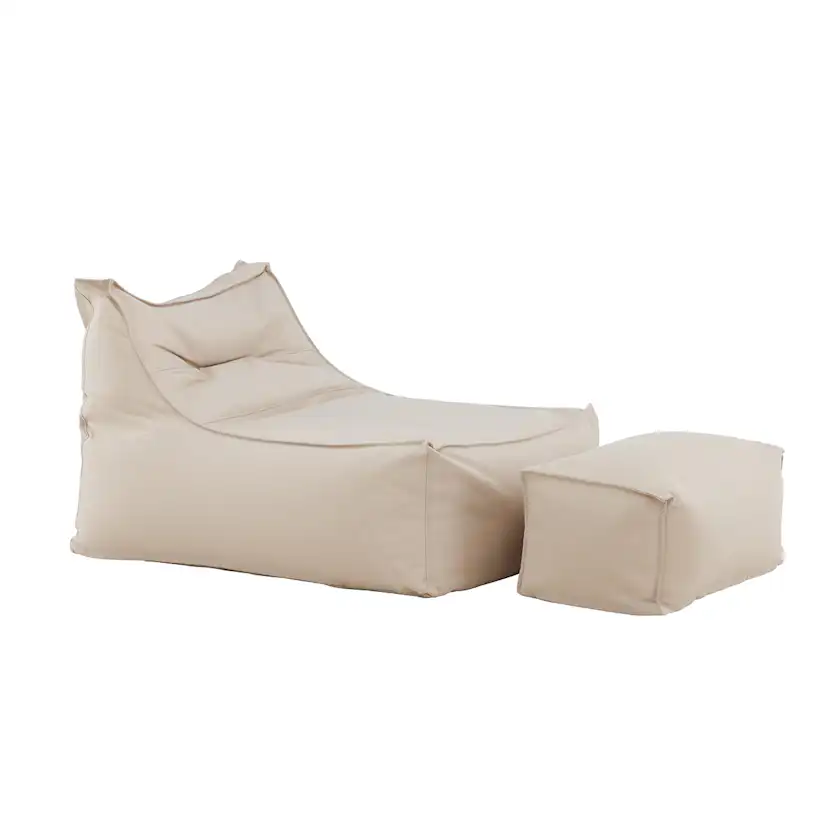 Loungefåtölj Venture Home Redang med Fotpall