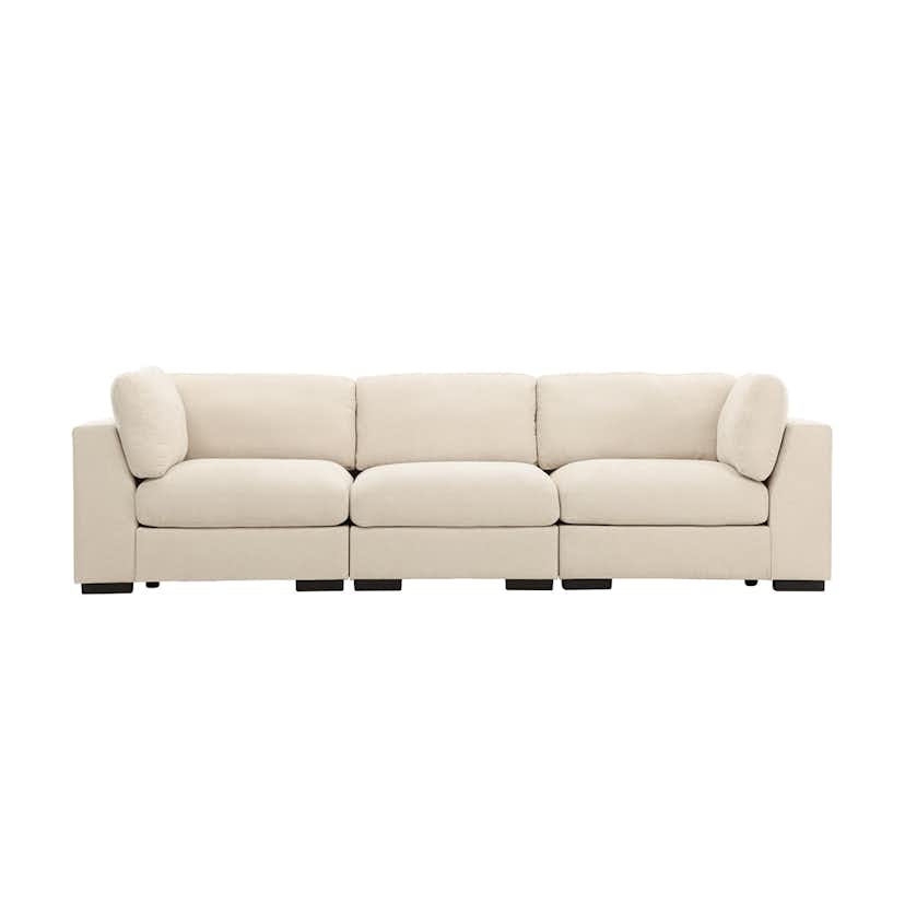 3-sitssoffa Venture Home Salerno Beige