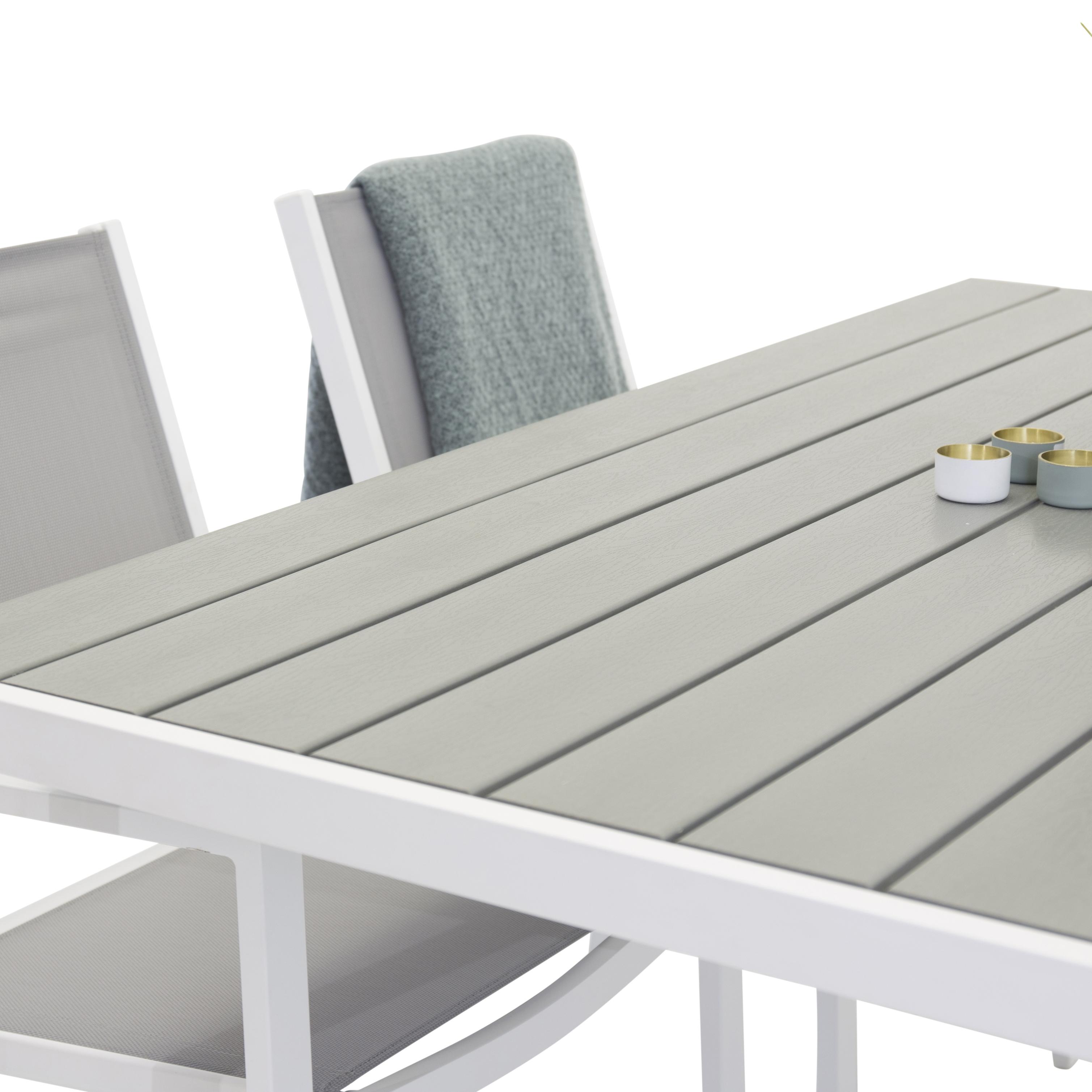 Matgrupp Utomhus Venture Home Bront 150 med 4 Copacabana KarmTrädgårdsstolar