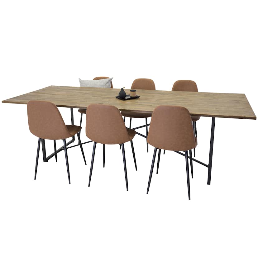 Matgrupp Venture Home Peo med 6 Pobbie Stolar