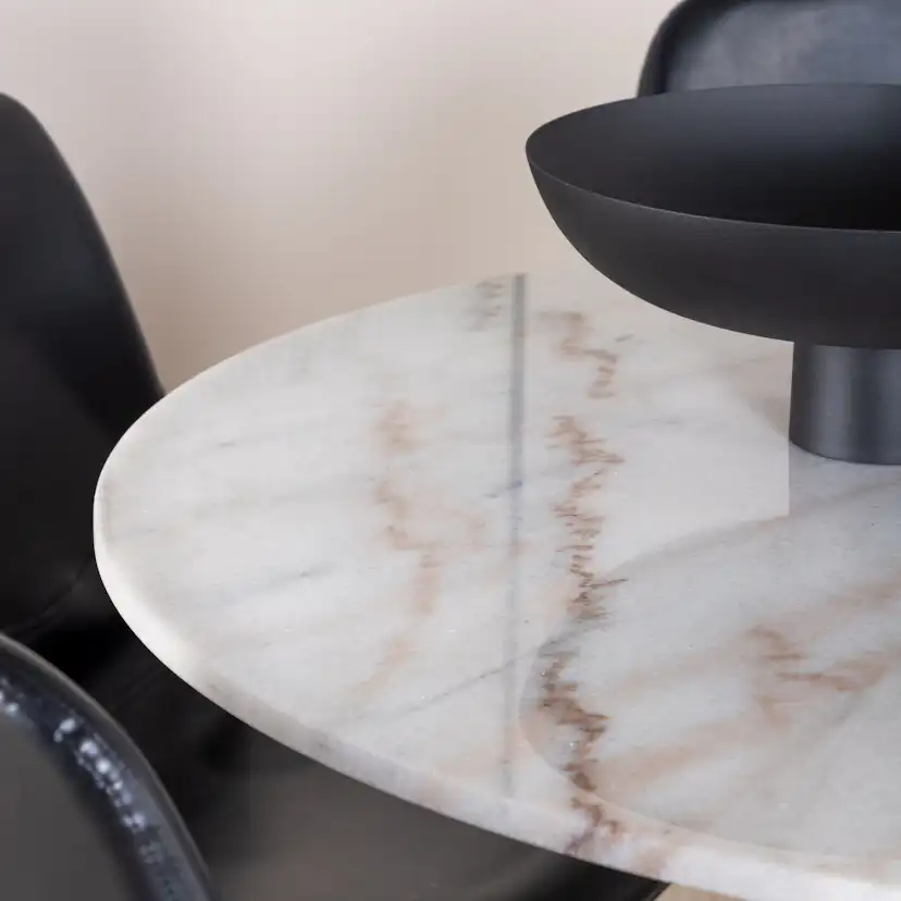 Matgrupp Venture Home Estelle med 6 Pobbie Stolar