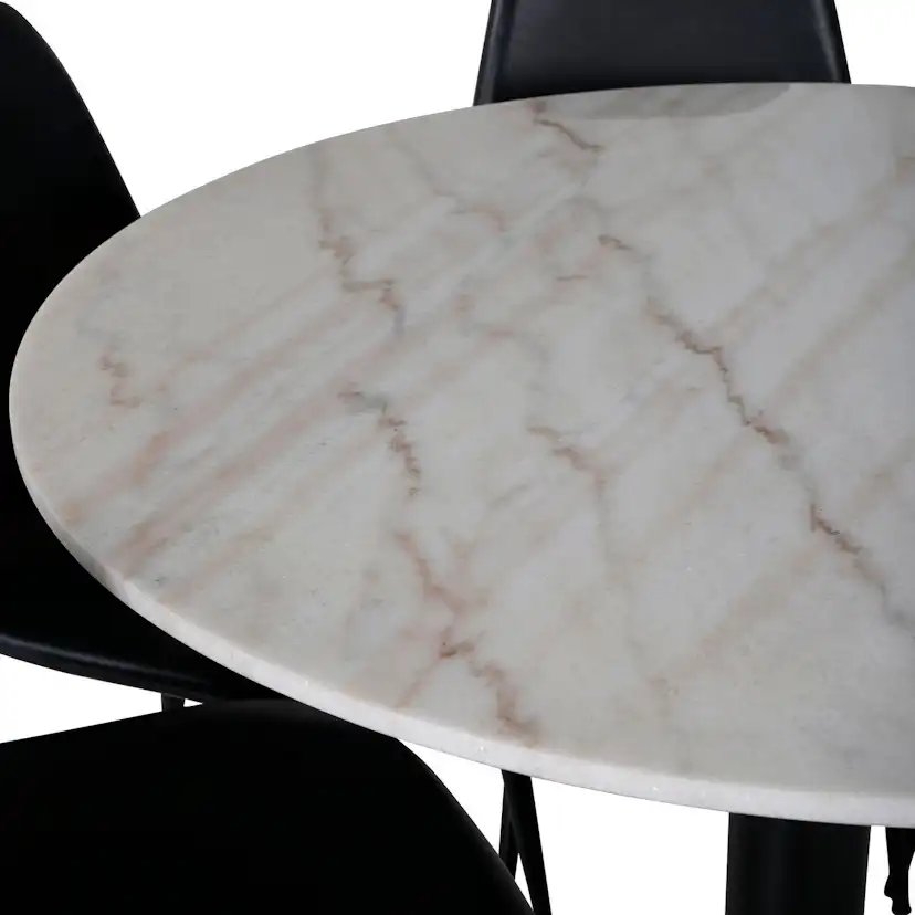 Matgrupp Venture Home Estelle med 6 Pobbie Stolar