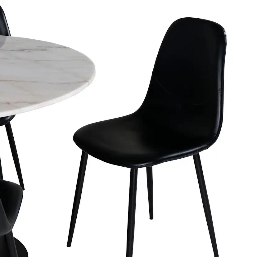 Matgrupp Venture Home Estelle med 6 Pobbie Stolar