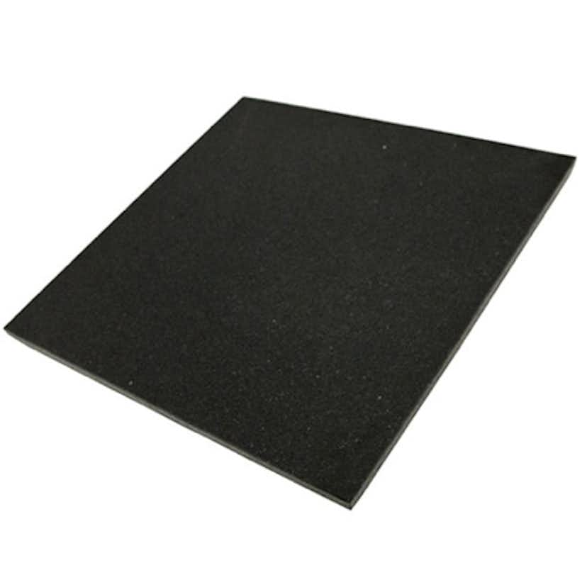 Granitplatta Stencentralen Absolute Black Matt 305x305mm