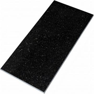 Granitplatta Stencentralen Black Galaxy Polerad 30x60 cm