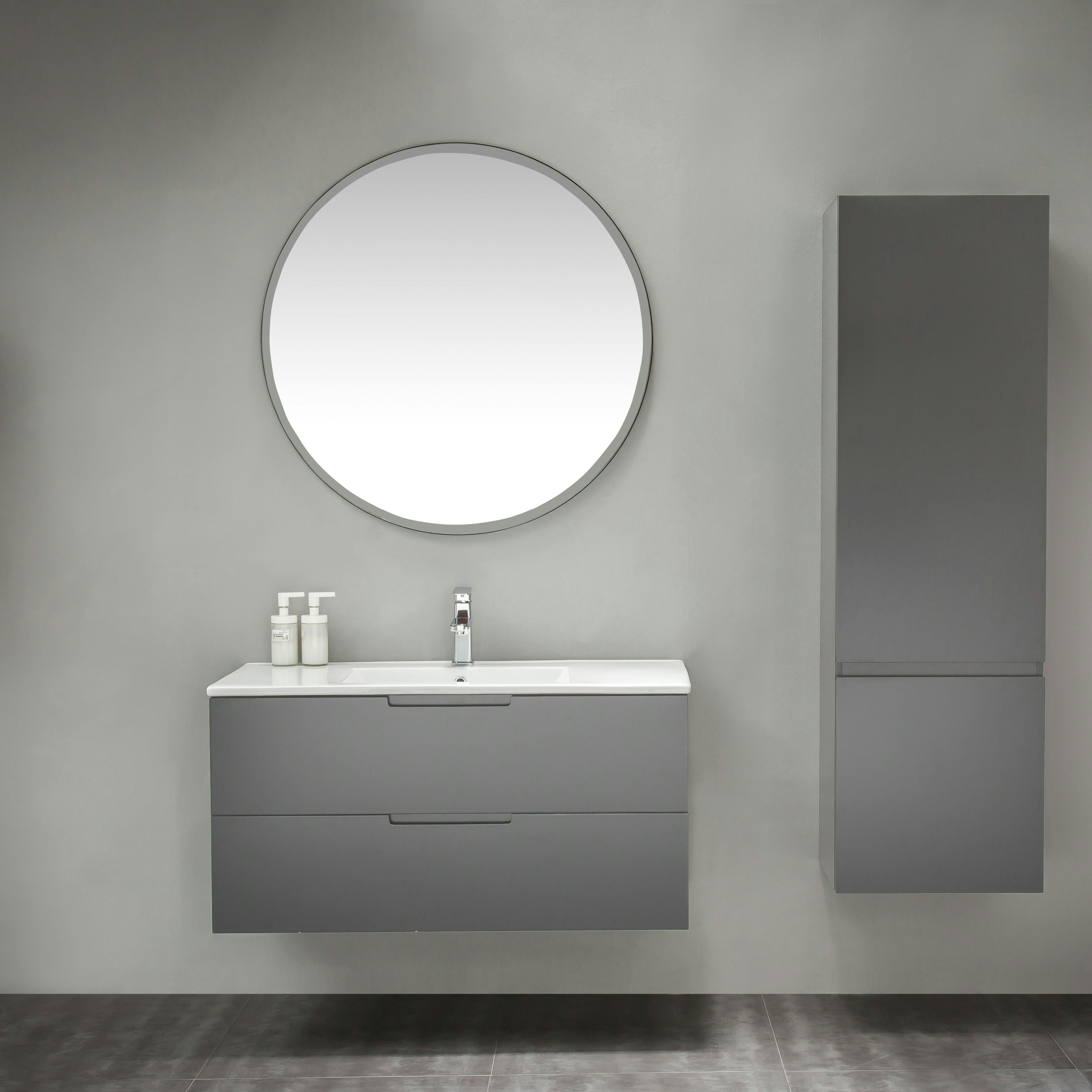 Sidoskåp Bathlife Eufori Grå