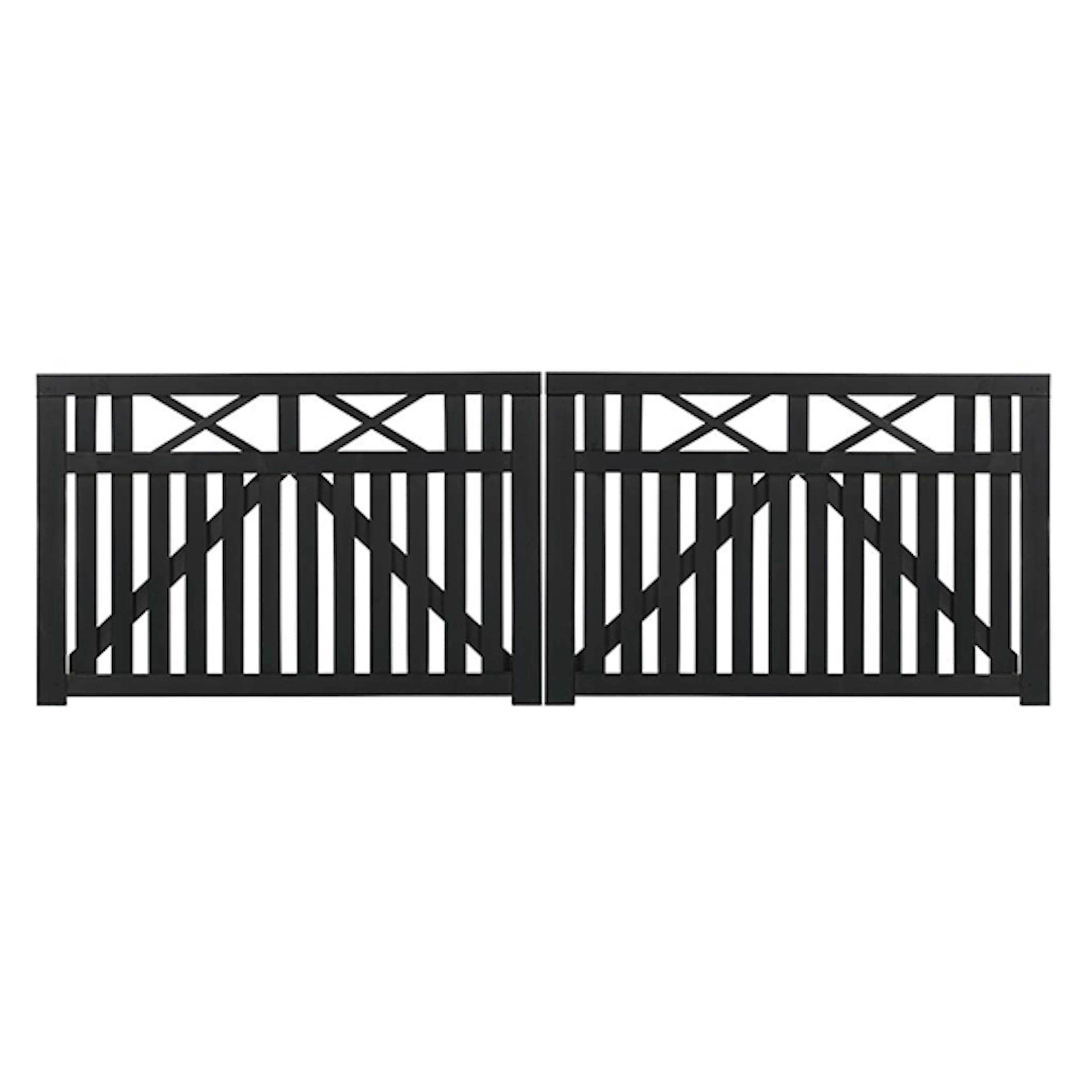 Grind PLUS Vinesse Dubbel 300x98 cm Svart