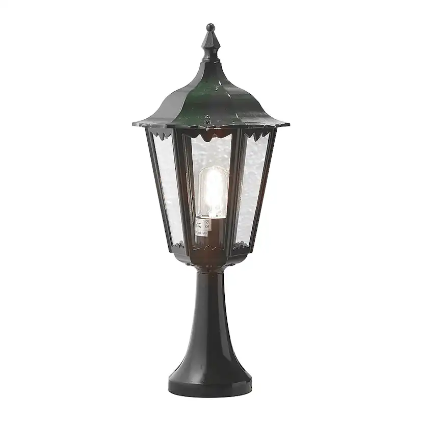 Grindstolpslykta Gnosjö Konstsmide Firenze E27 med Stolpe