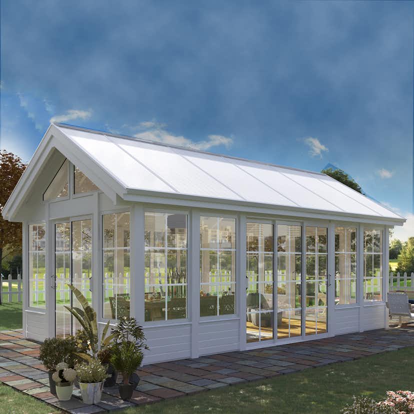 Växthus/Orangeri Landskap Grönska Vinter 21 kvm