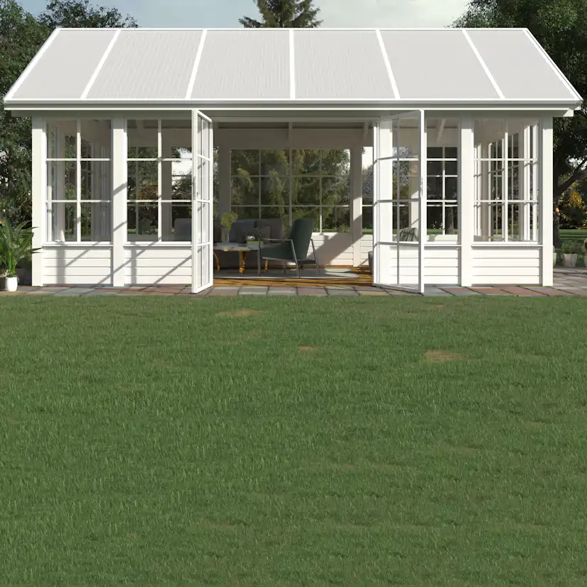 Växthus/Orangeri Landskap Grönska Förlängd Sommar 25 kvm