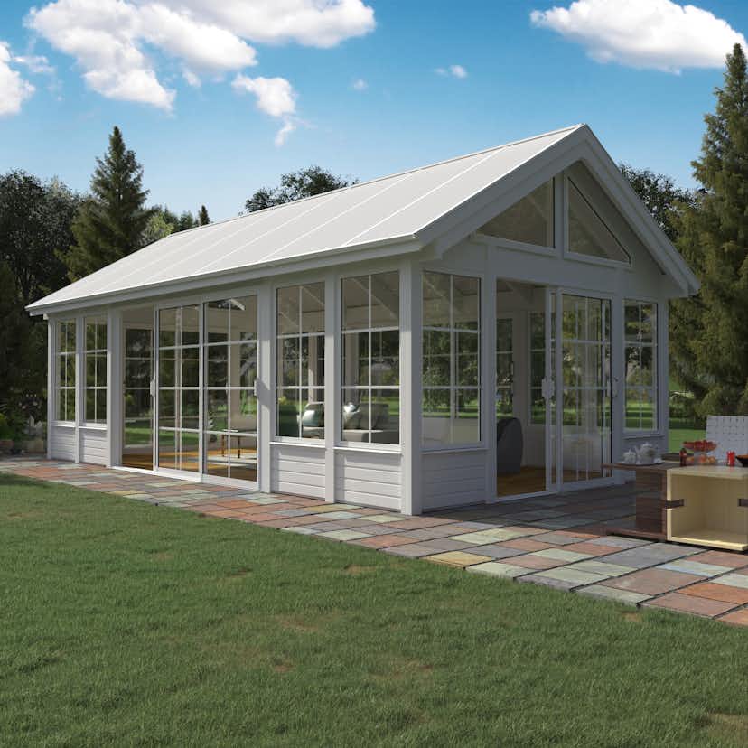 Växthus/Orangeri Landskap Grönska Vinter 30 kvm