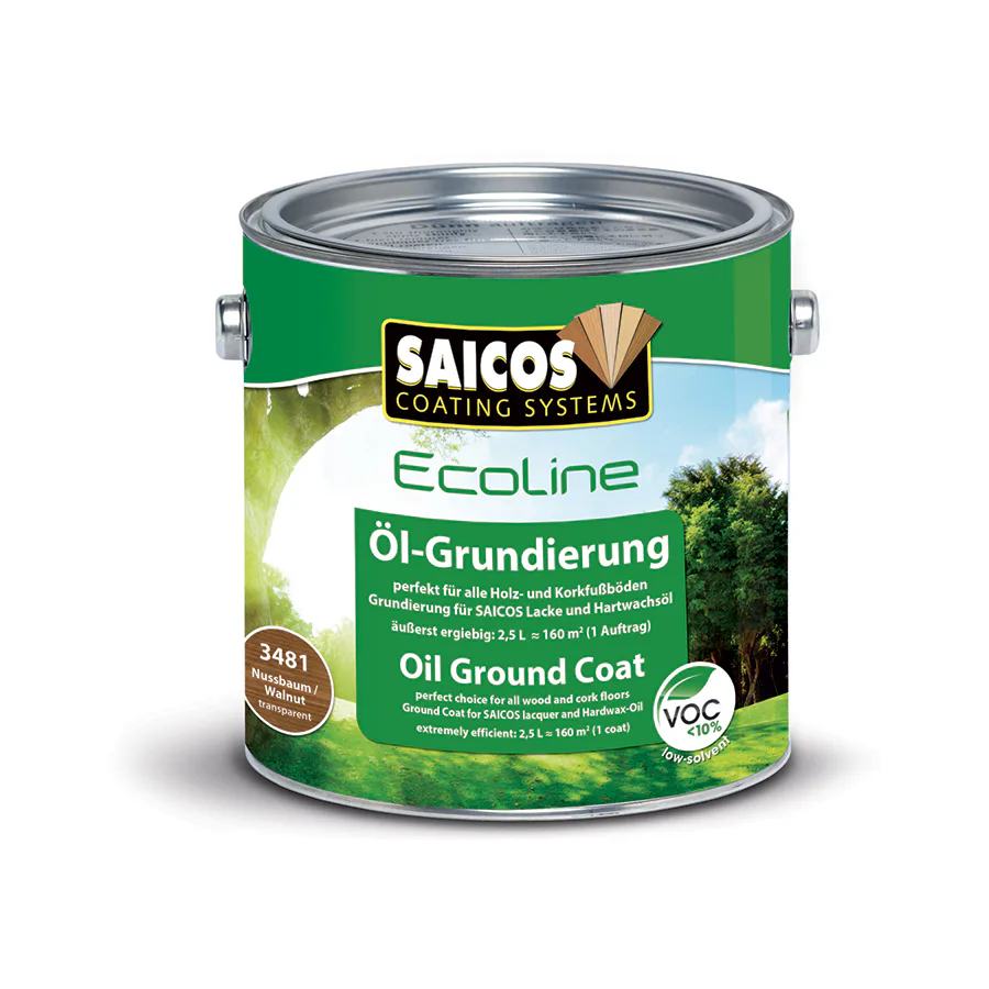 Grundolja Saicos 3481 Valnöt