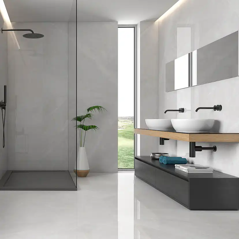 Klinker Tenfors Magda Blanco Marmor Blank 30x60 cm