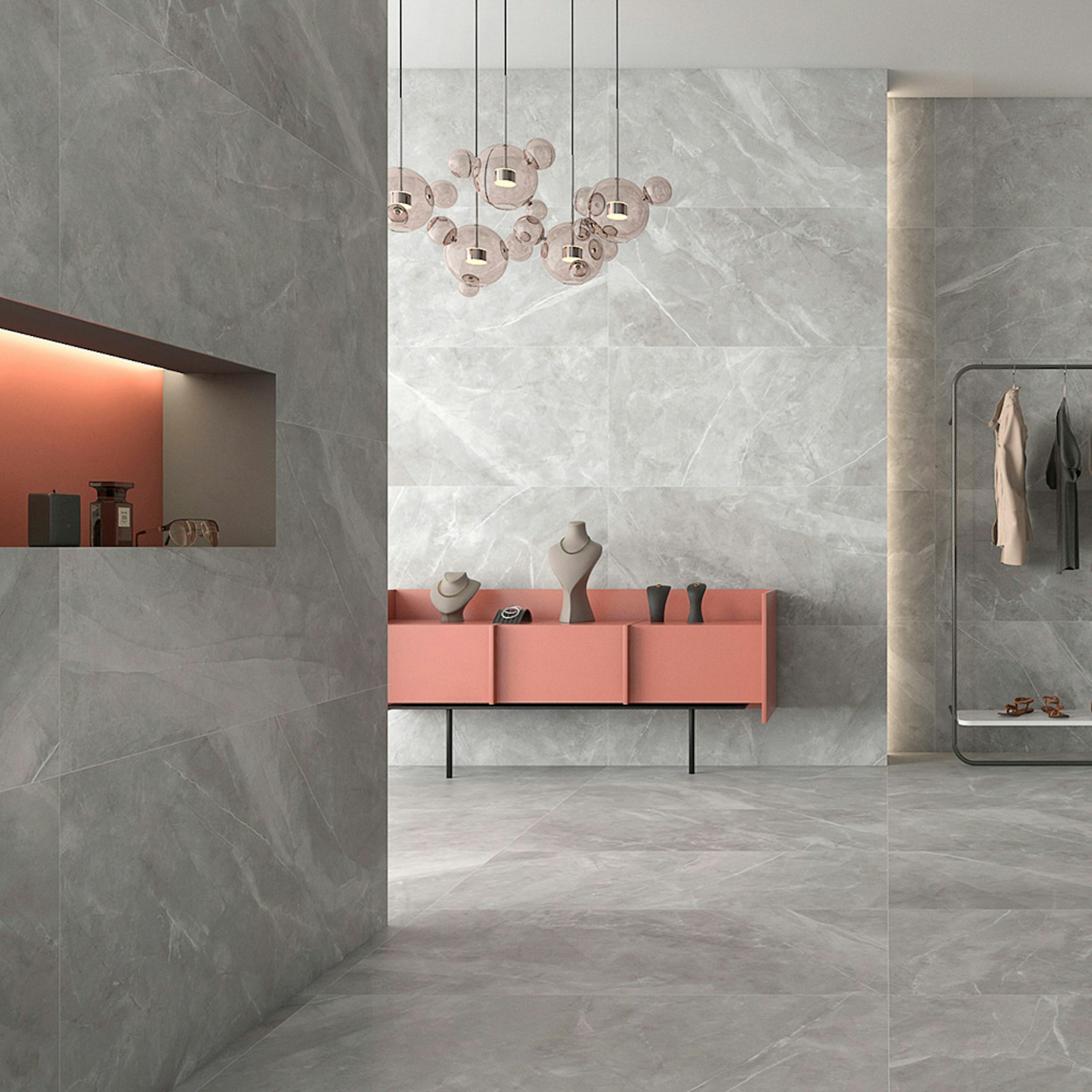 Klinker Tenfors Magda Perla Marmor Matt 60x60 cm