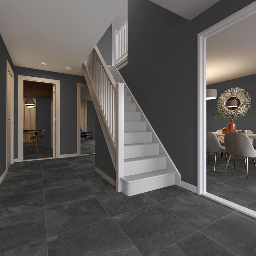 Klinker Tenfors Makai Marengo Marmor Matt 60x60 cm