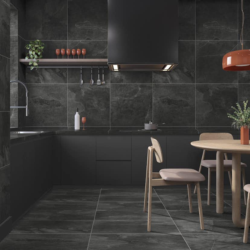 Klinker Tenfors Makai Marengo Marmor Matt 60x60 cm