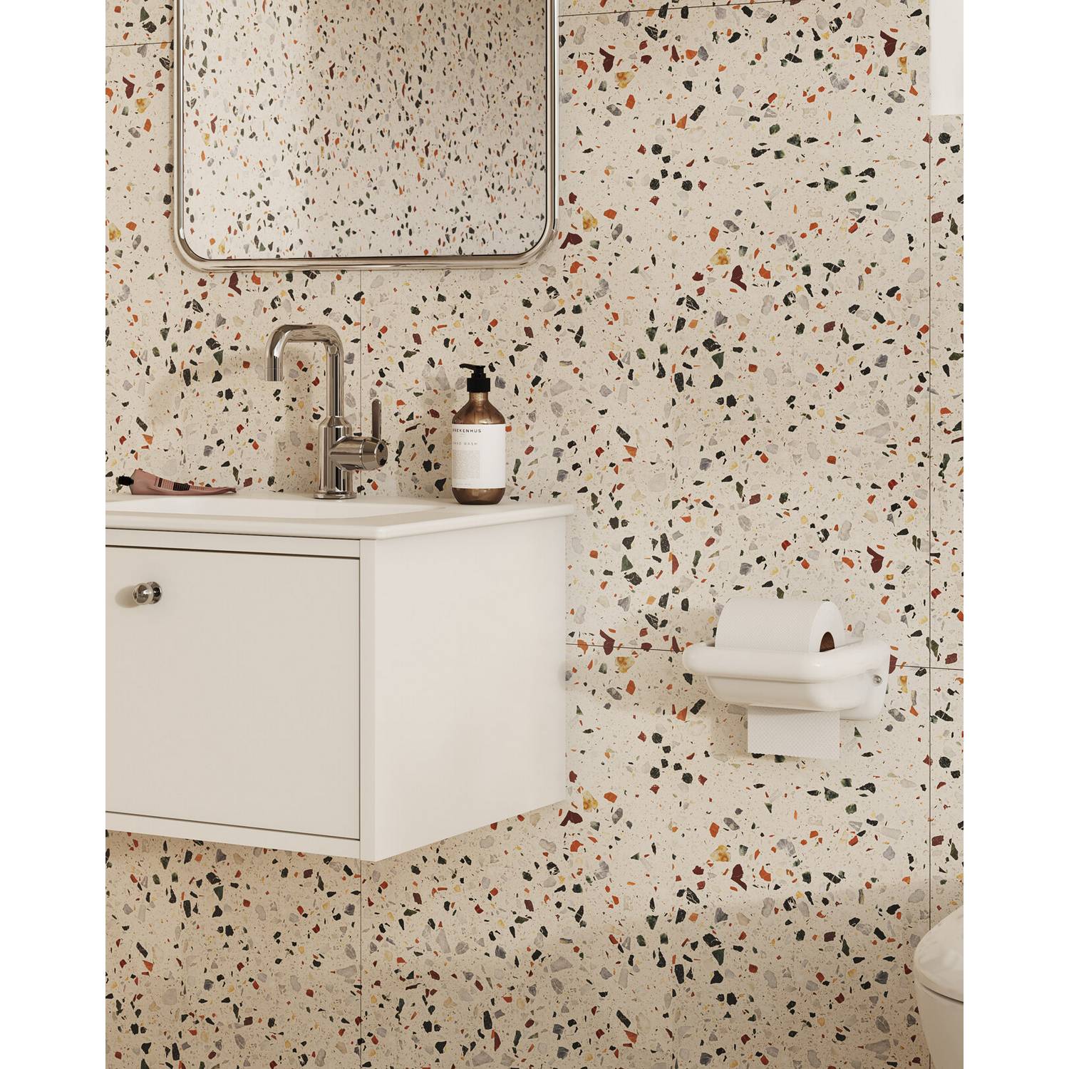 Tvättställskåp Gustavsberg Ducentic 80 cm med Tvättställ i Porslin