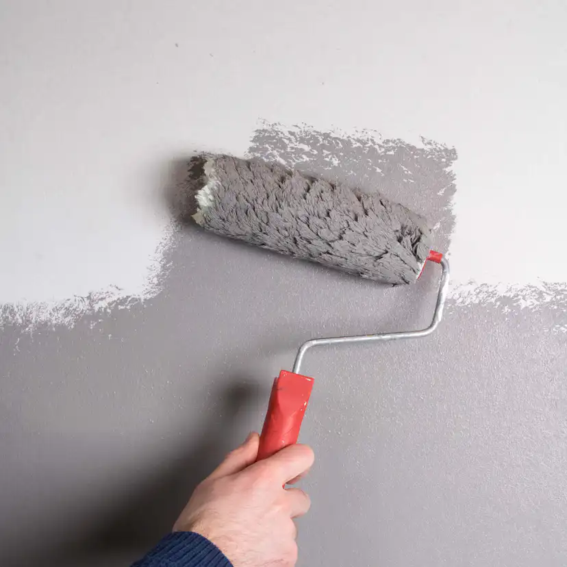 Tapet Fresco Förgrundad Uni Vit 50 m 75g/m2