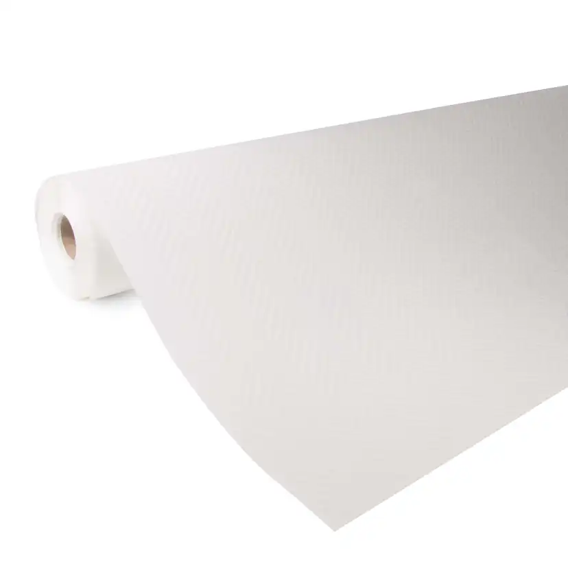 Tapet Fresco Förgrundad Glasfiberväv Fiskben Vit 25 m 165g/m2