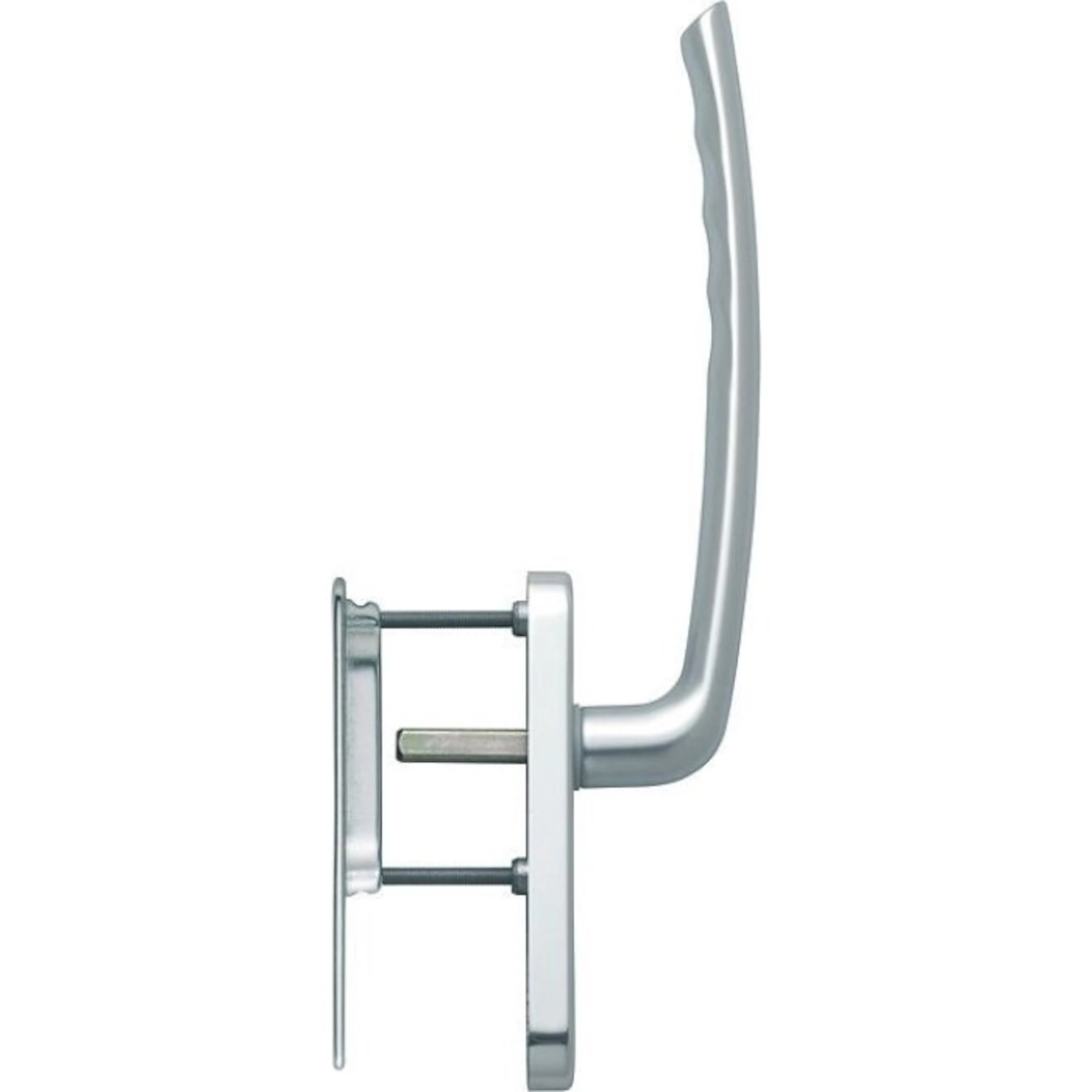 Skjutdörrshandtag HOPPE Tokyo F1 Alu Silver Drag Utsida