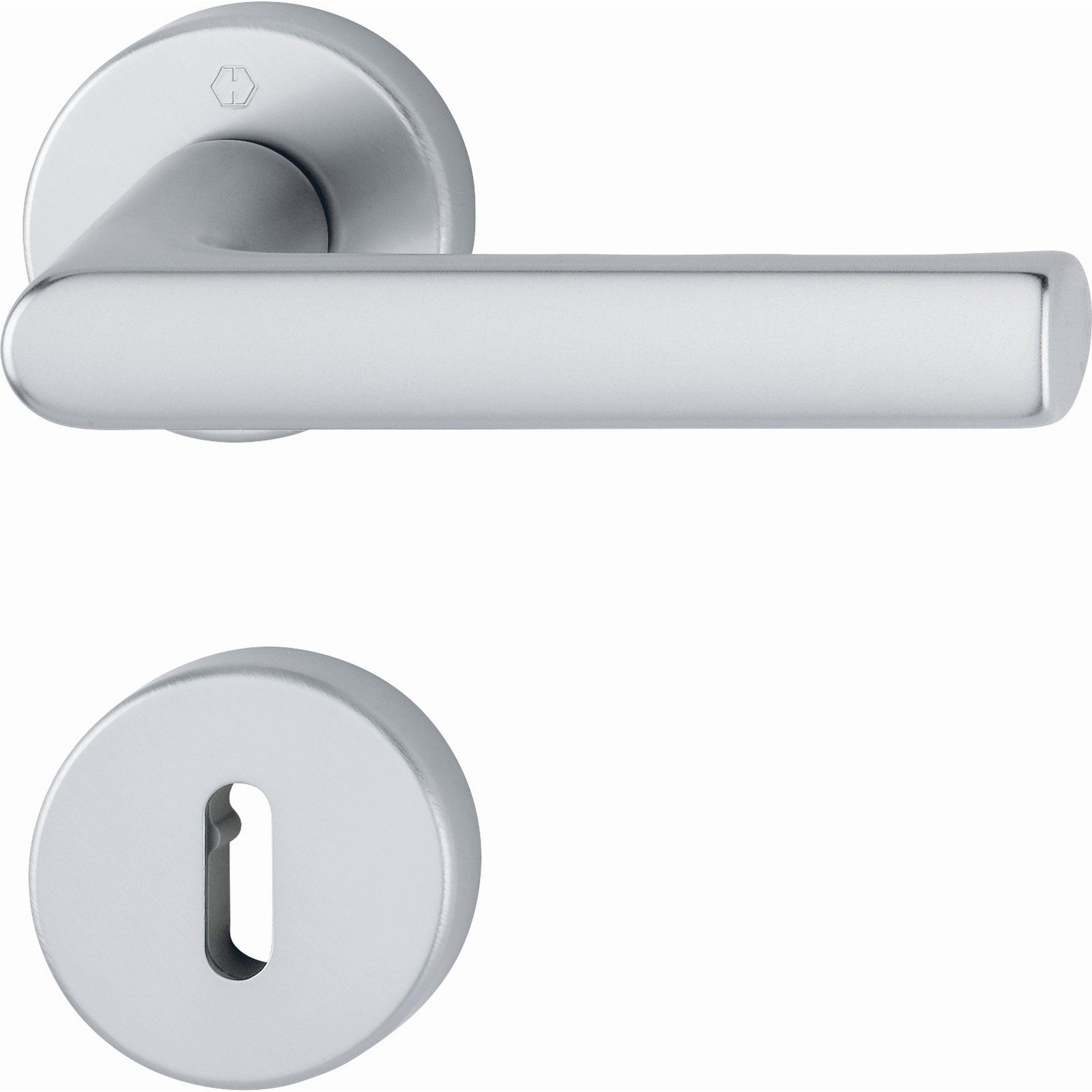 Innerdörrhandtag HOPPE Hamburg 1700 37-42 Nyckelskylt