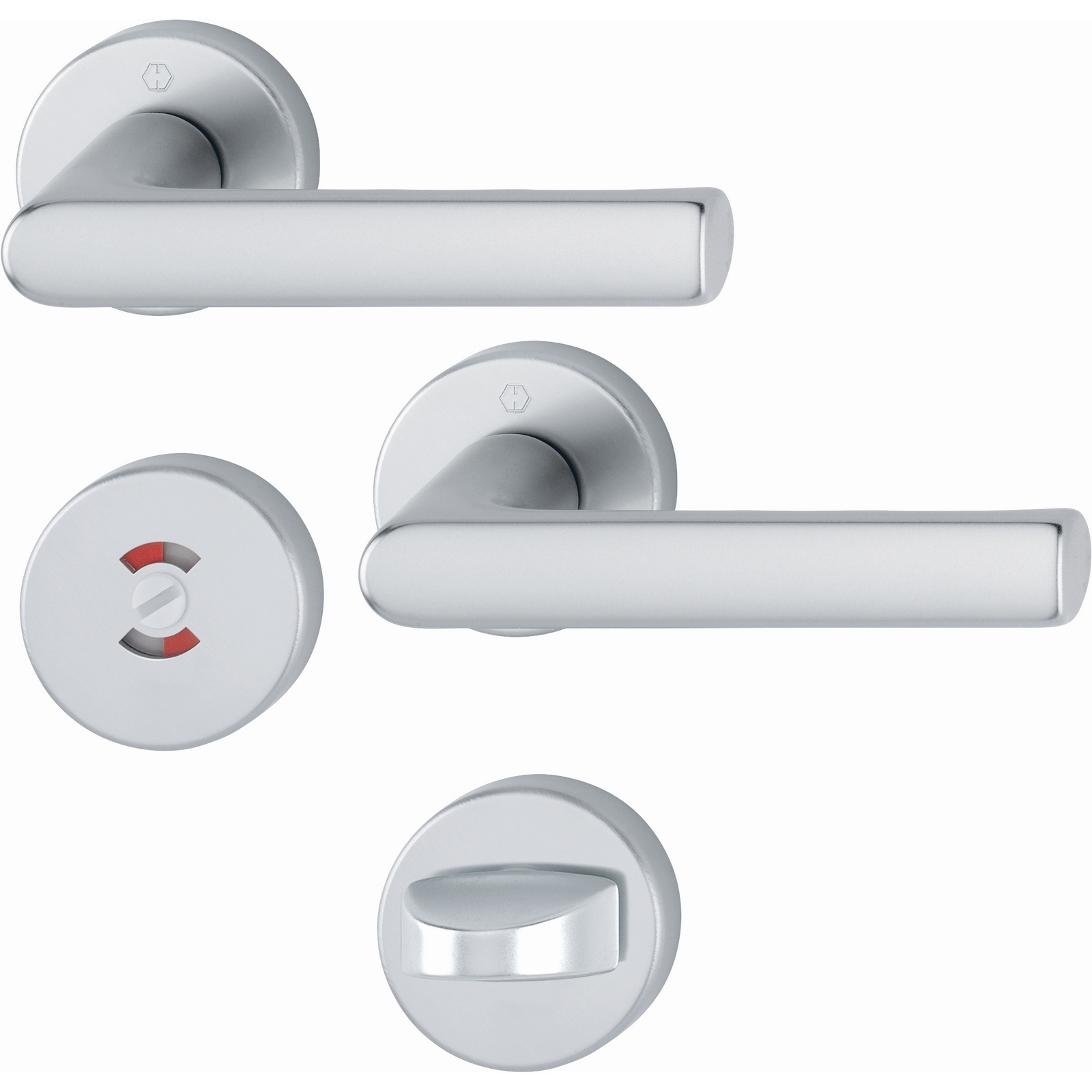 Innerdörrhandtag HOPPE Hamburg 1700 37-42 WC