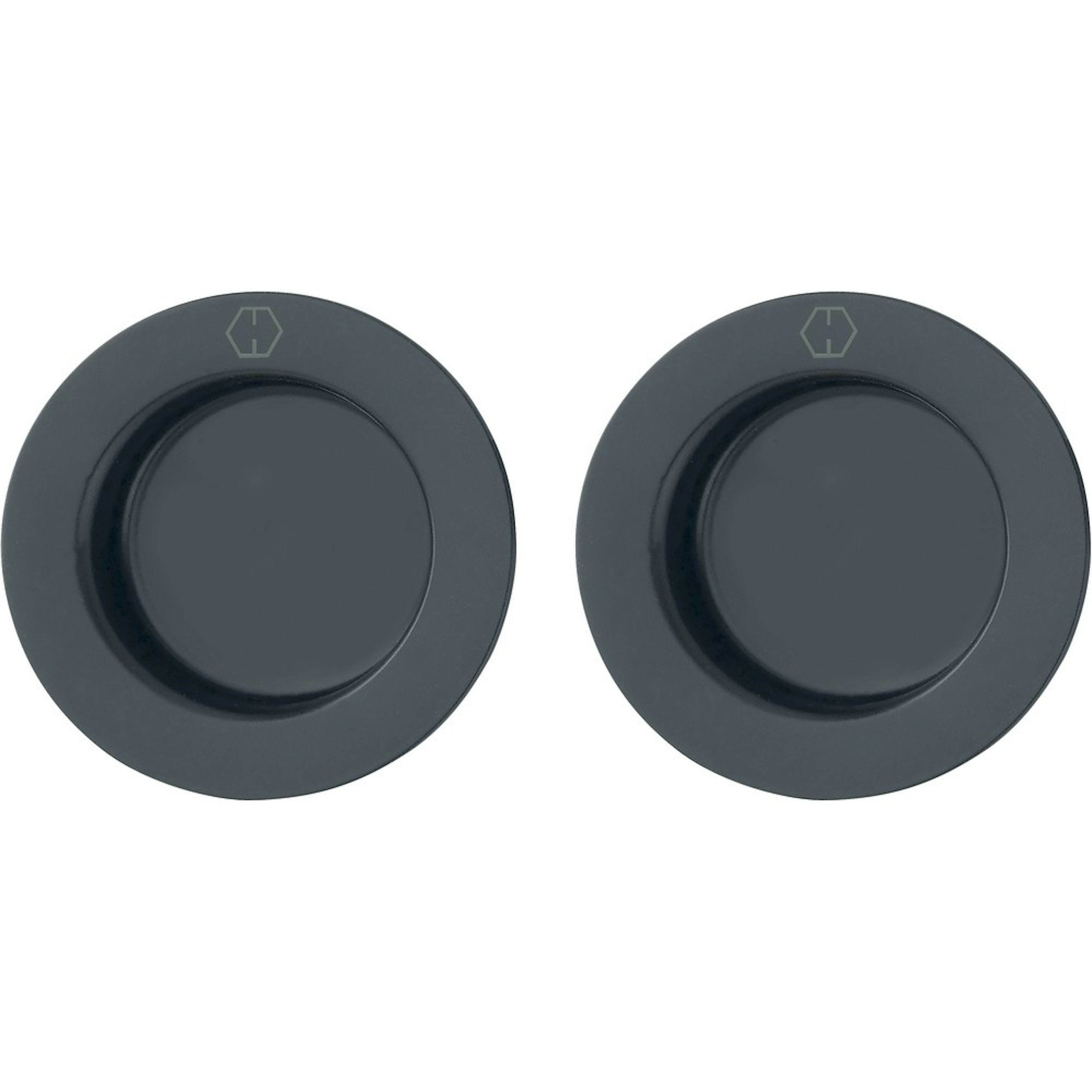 Skjutdörrsskål HOPPE 499 F9714 Svart