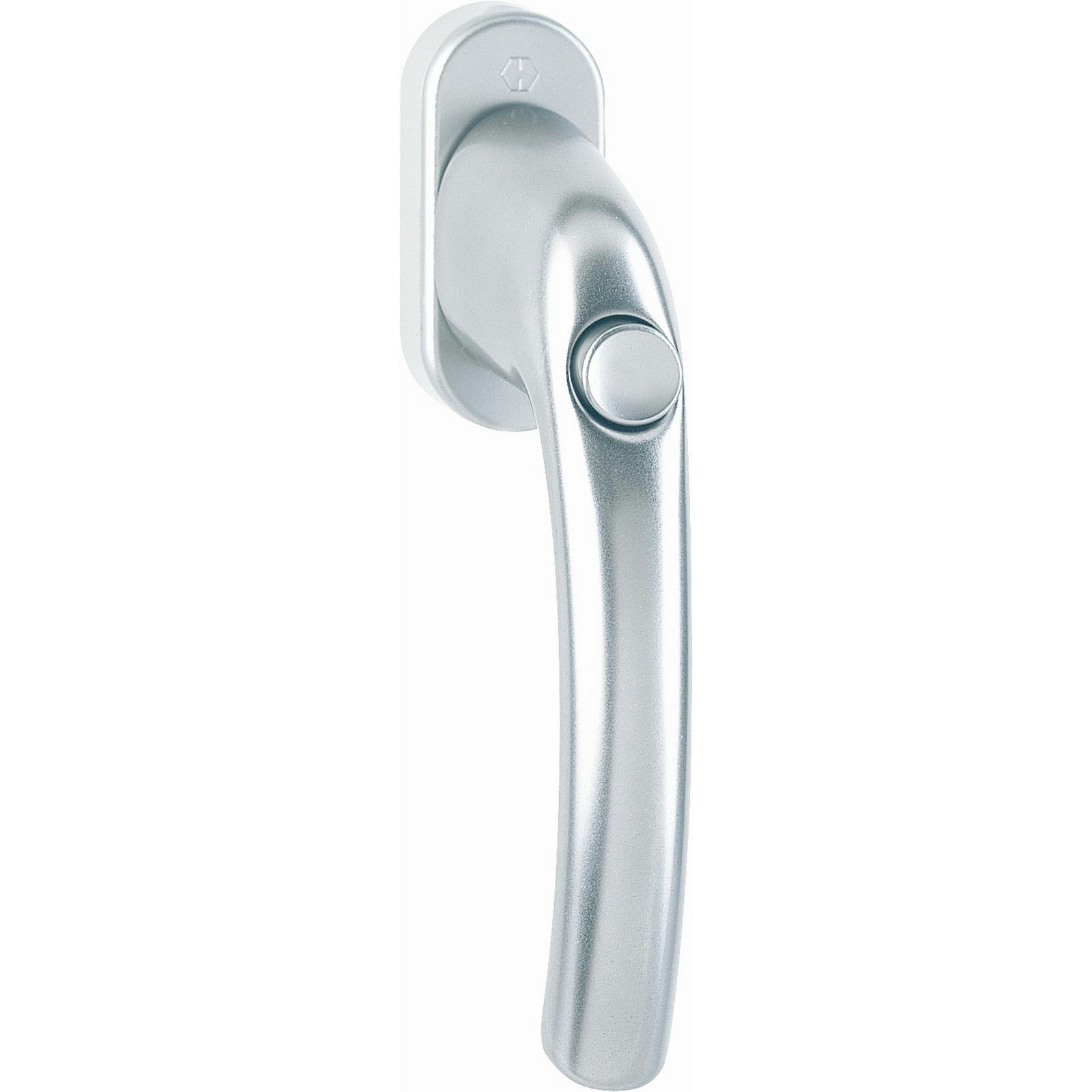 Fönsterhandtag HOPPE Tokyo 0710/U26 7/35 med Tryckknapp Rakt