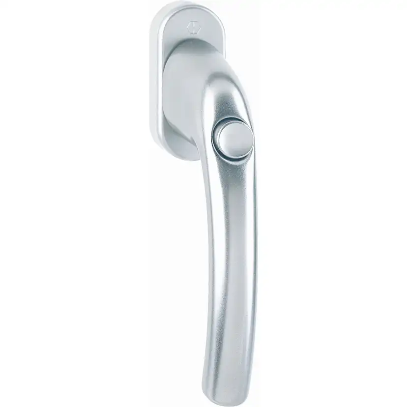 Fönsterhandtag HOPPE Tokyo 0710/U26 7/35 med Tryckknapp Rakt