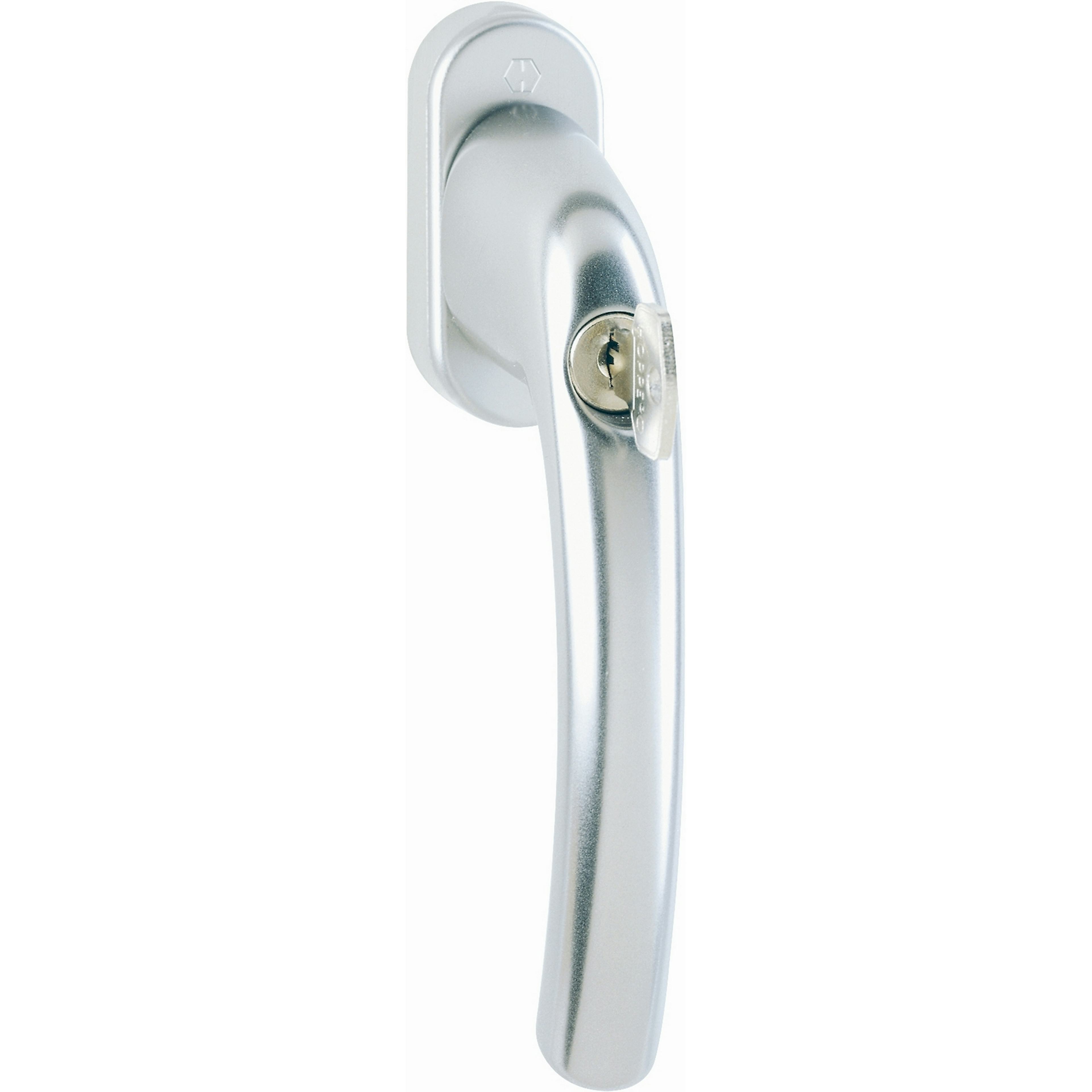 Fönsterhandtag HOPPE Tokyo 0710/U26 7/50 Låsbart Rakt