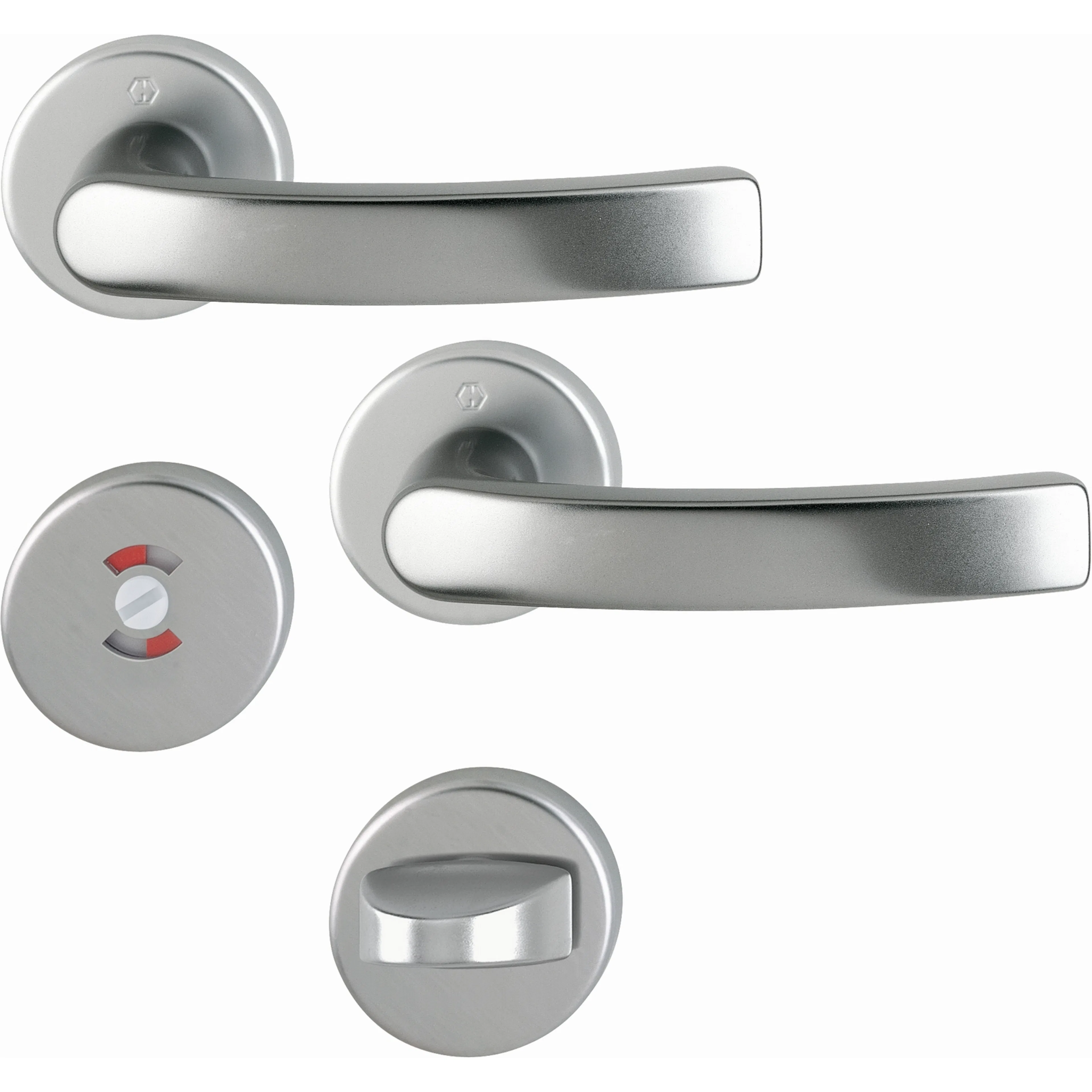 Innerdörrhandtag HOPPE Luxembourg 199 37-42 WC