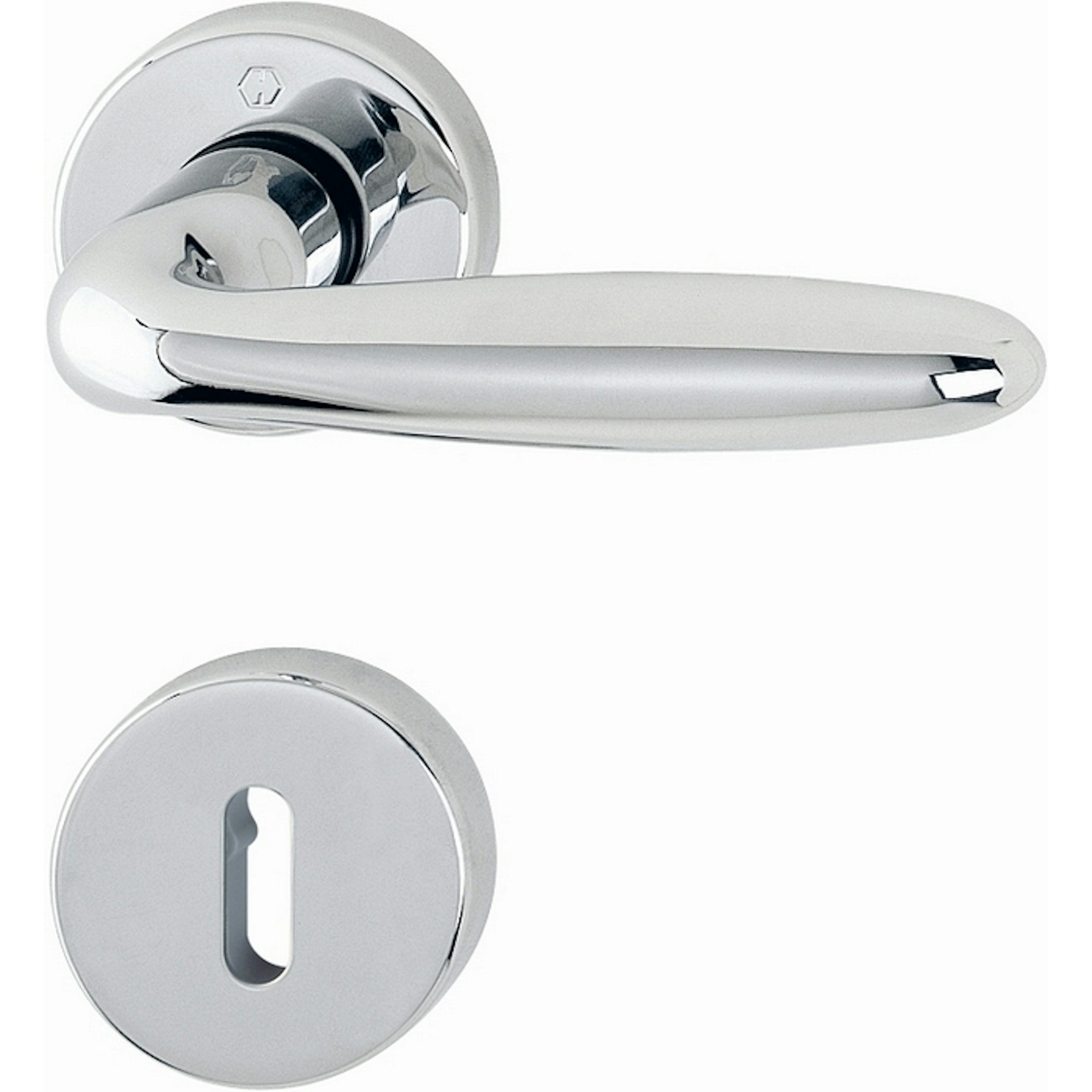 Innerdörrhandtag HOPPE Verona M151 37-42 Nyckelskylt