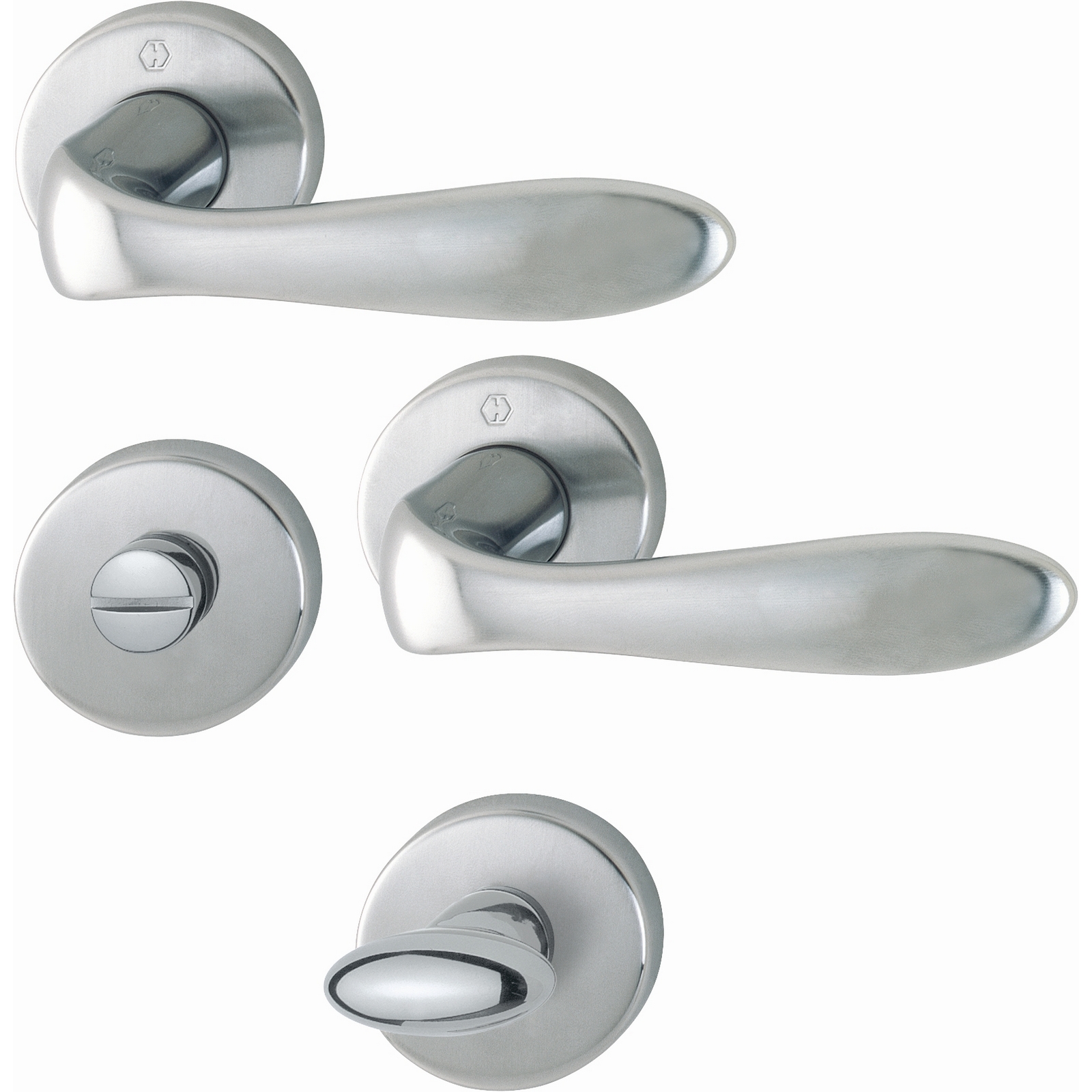 Innerdörrhandtag HOPPE Genova M1535 37-40 WC