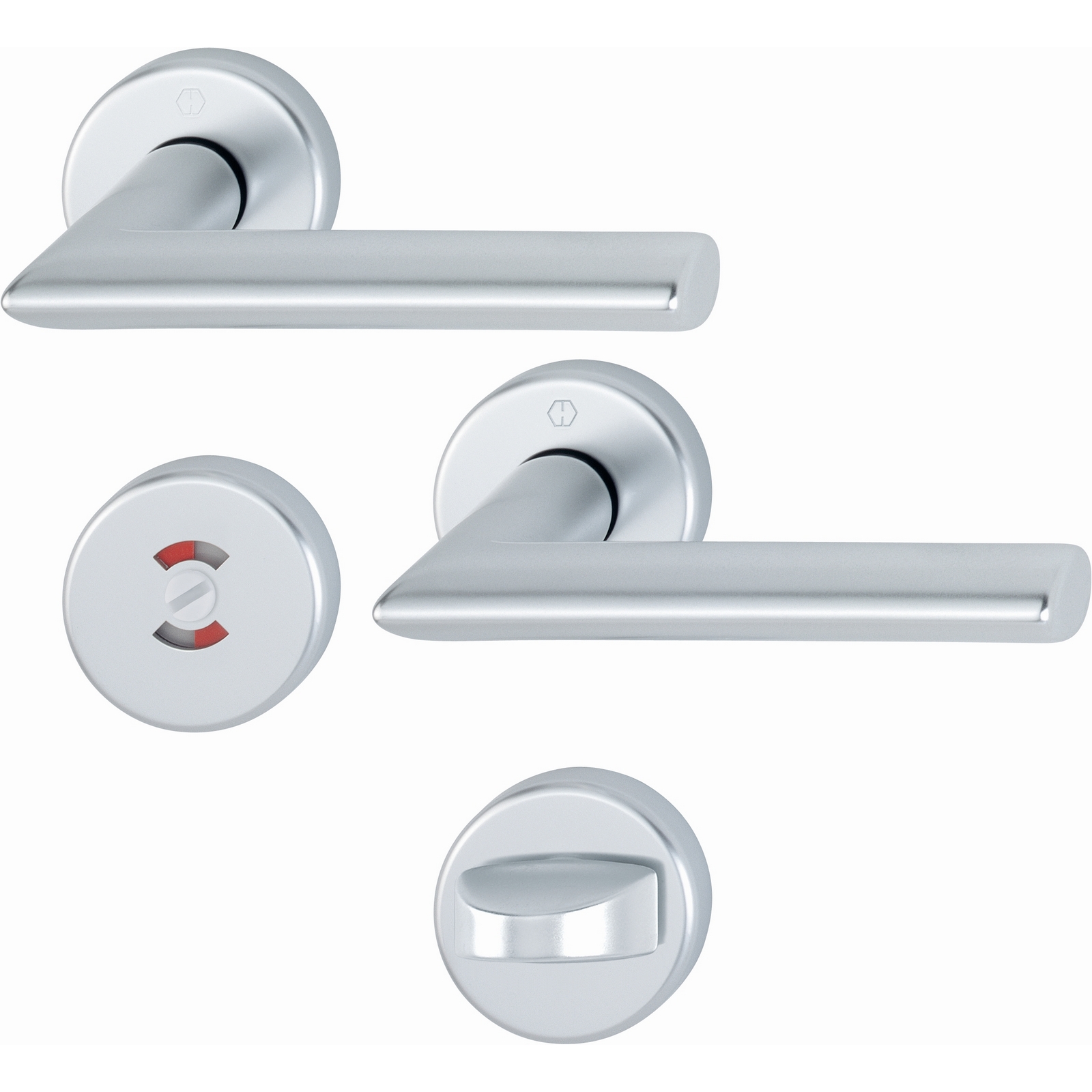 Innerdörrhandtag HOPPE Stockholm 1140 37-42 WC