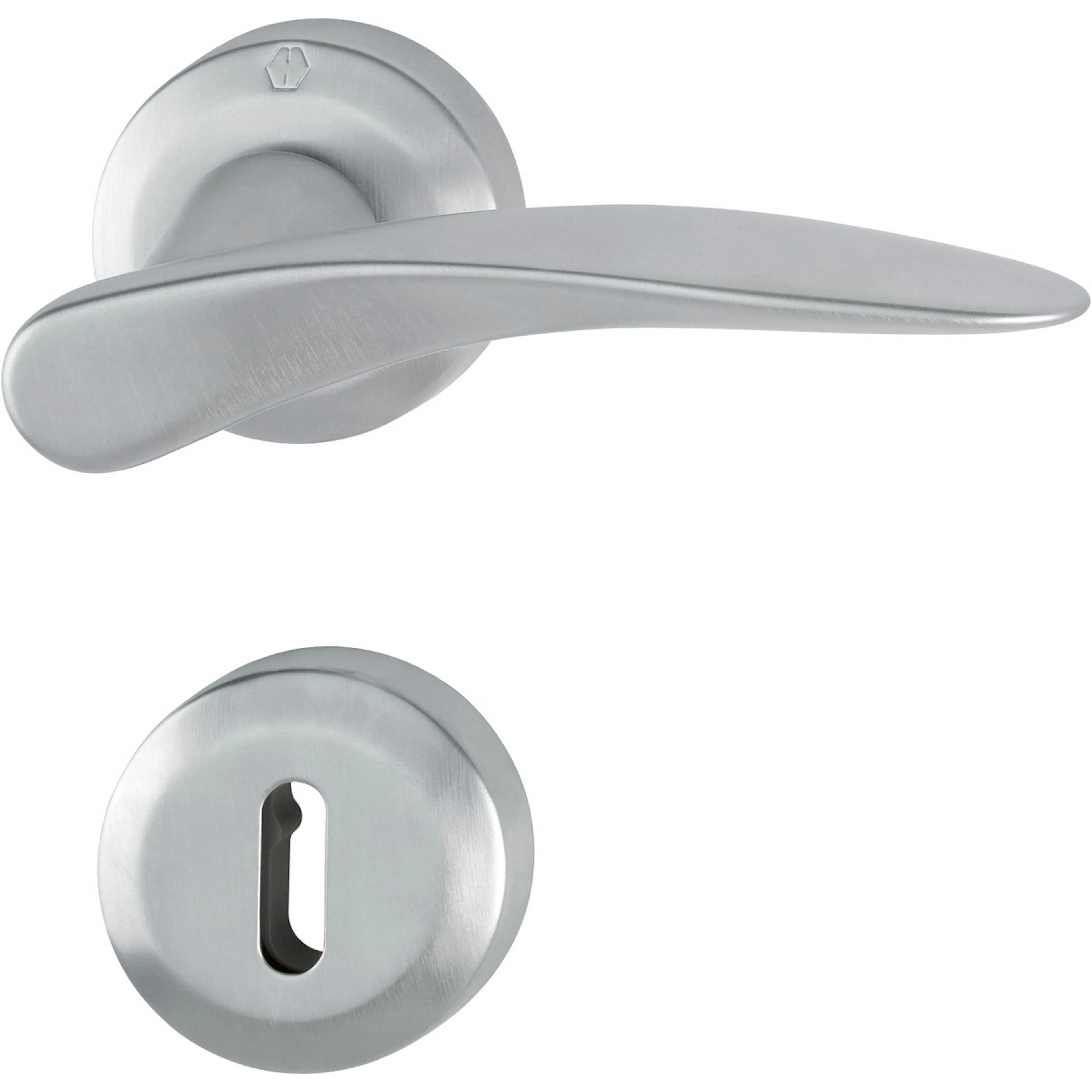 Innerdörrhandtag HOPPE Rodos M1603 37-42 Nyckelskylt