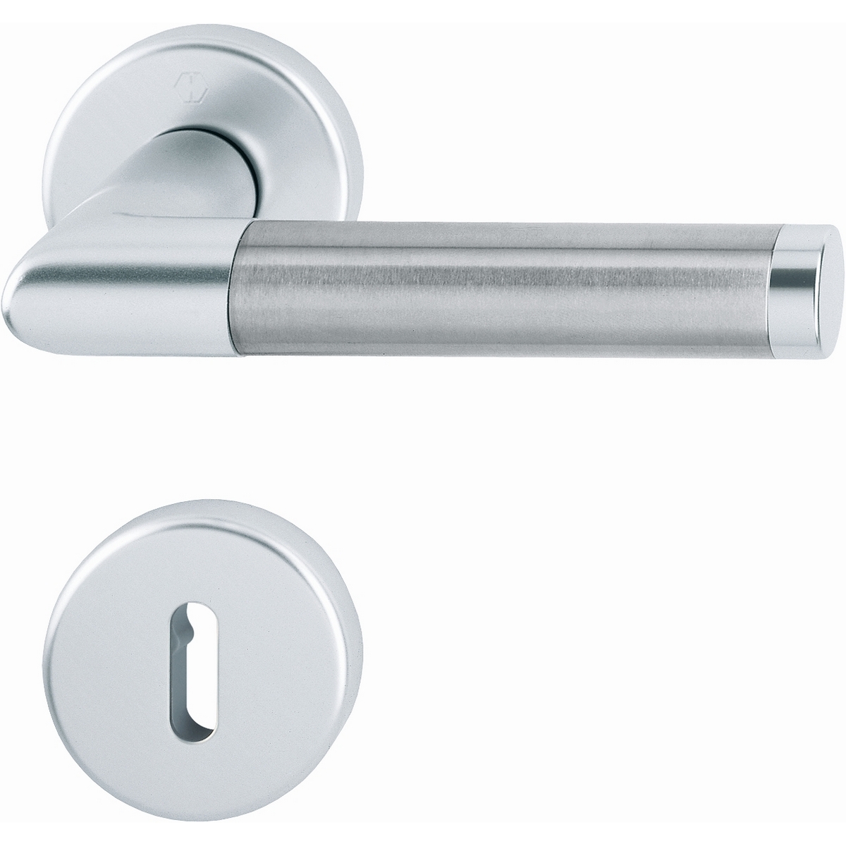 Innerdörrhandtag HOPPE Amsterdam E1400 37-42 Nyckelskylt