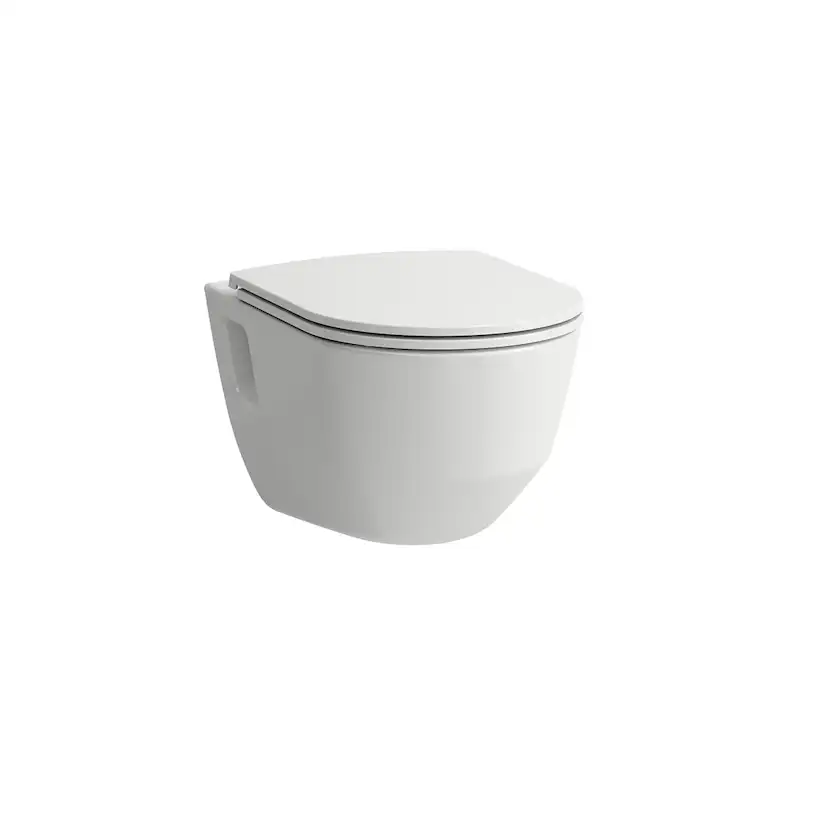 Vägghängd Toalettstol Laufen Pro 820964 Rimless med Öppet Montage